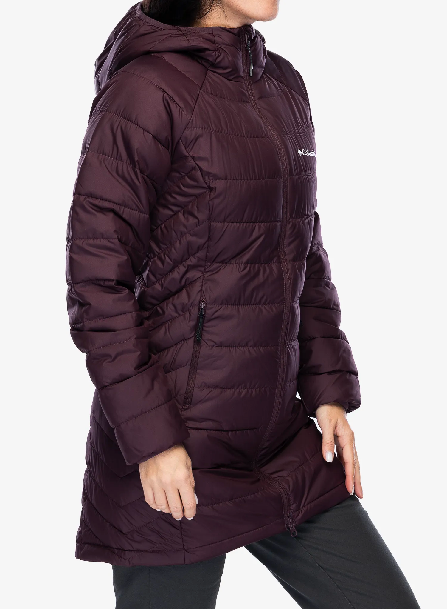 Ženski plašč Columbia Powder Lite II Mid Jacket - moonvista