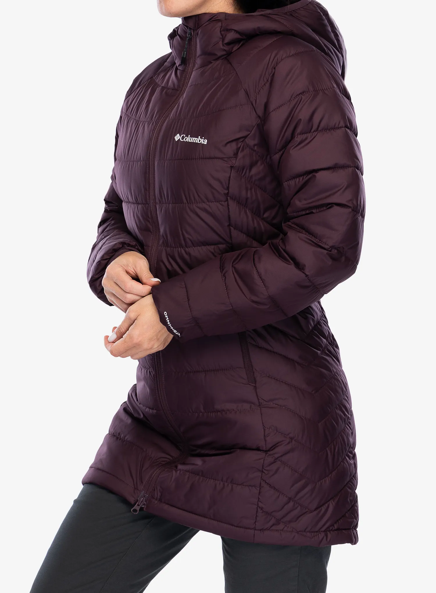 Ženski plašč Columbia Powder Lite II Mid Jacket - moonvista