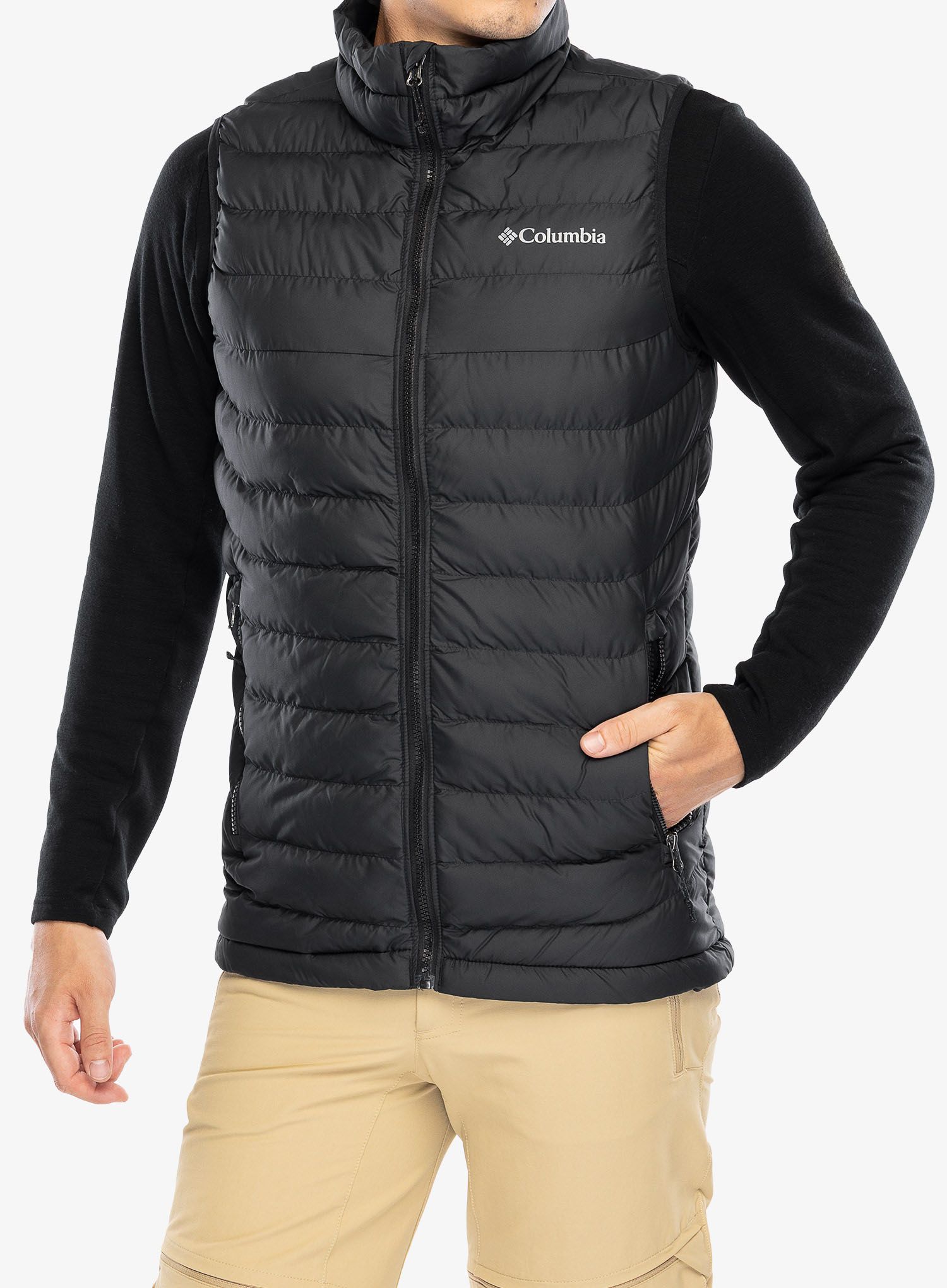 Brezrokavnik Columbia Powder Lite II Vest - black