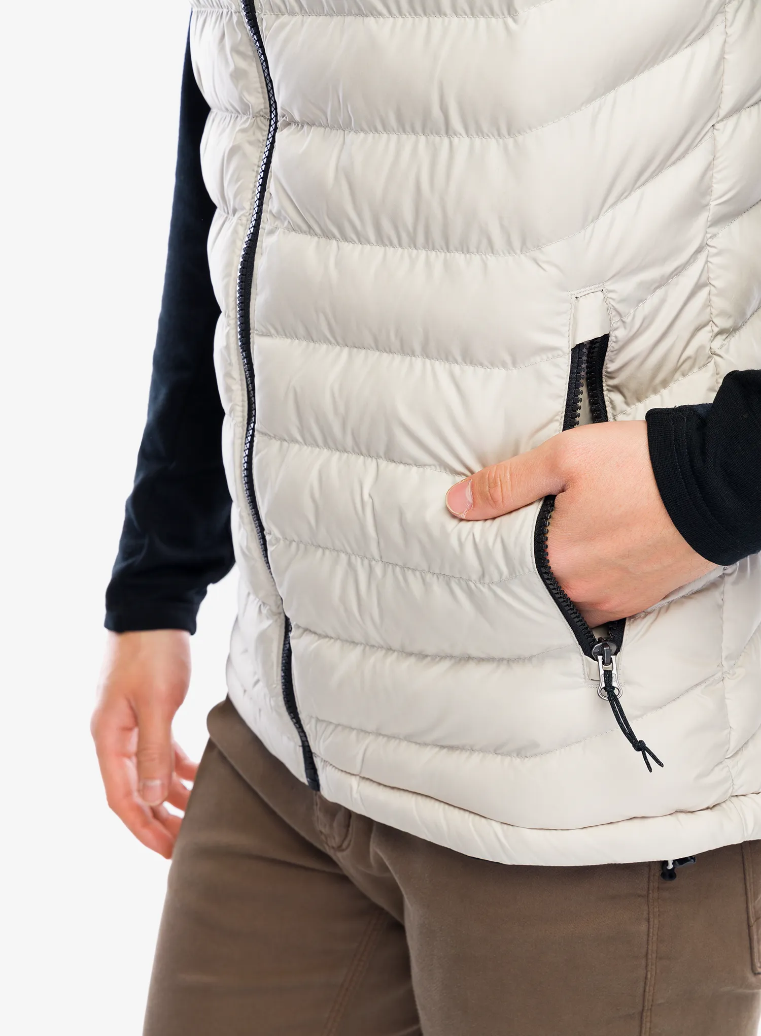 Brezrokavnik Columbia Powder Lite II Vest - dark stone/black