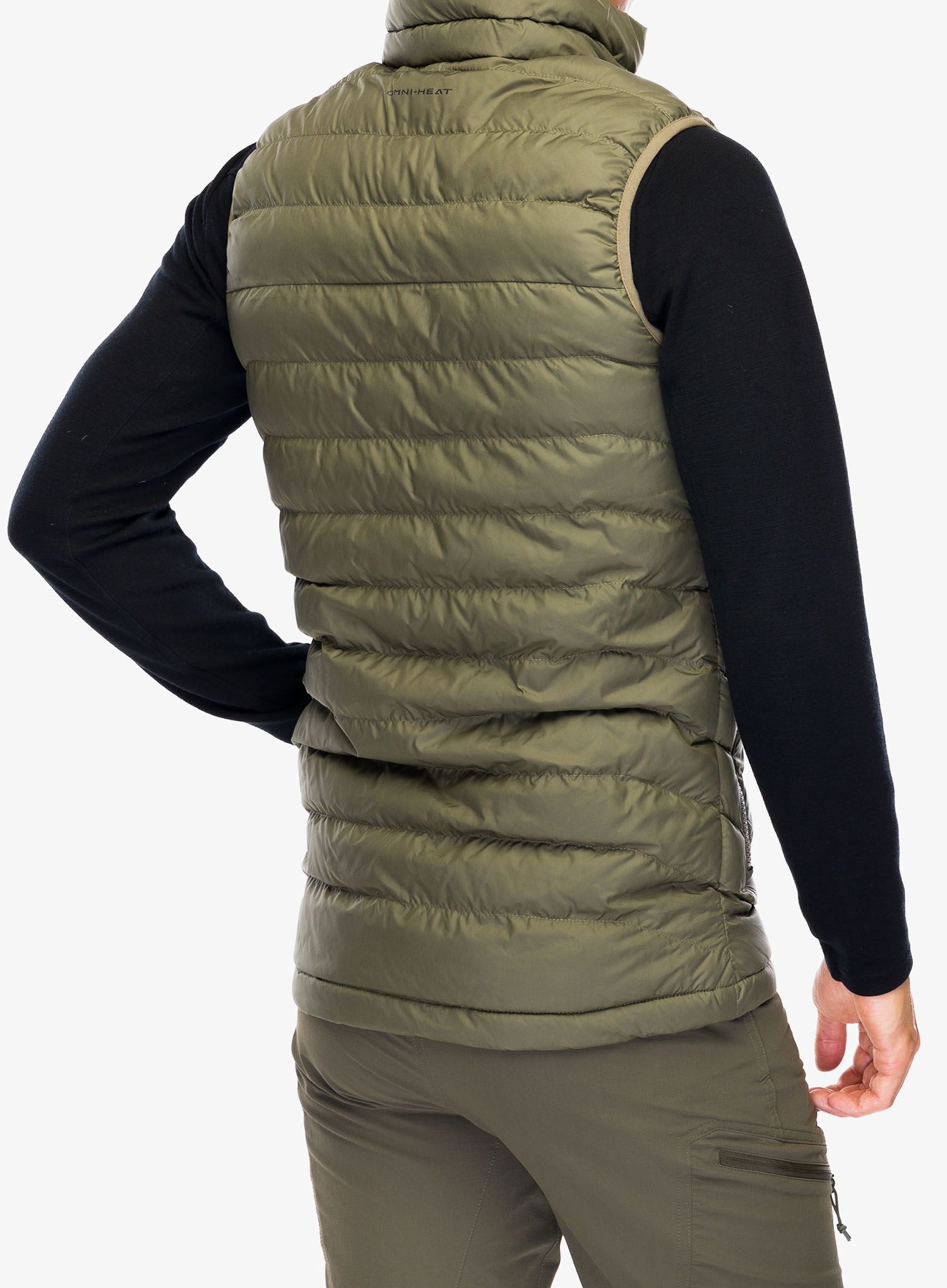 Brezrokavnik Columbia Powder Lite II Vest - stone green
