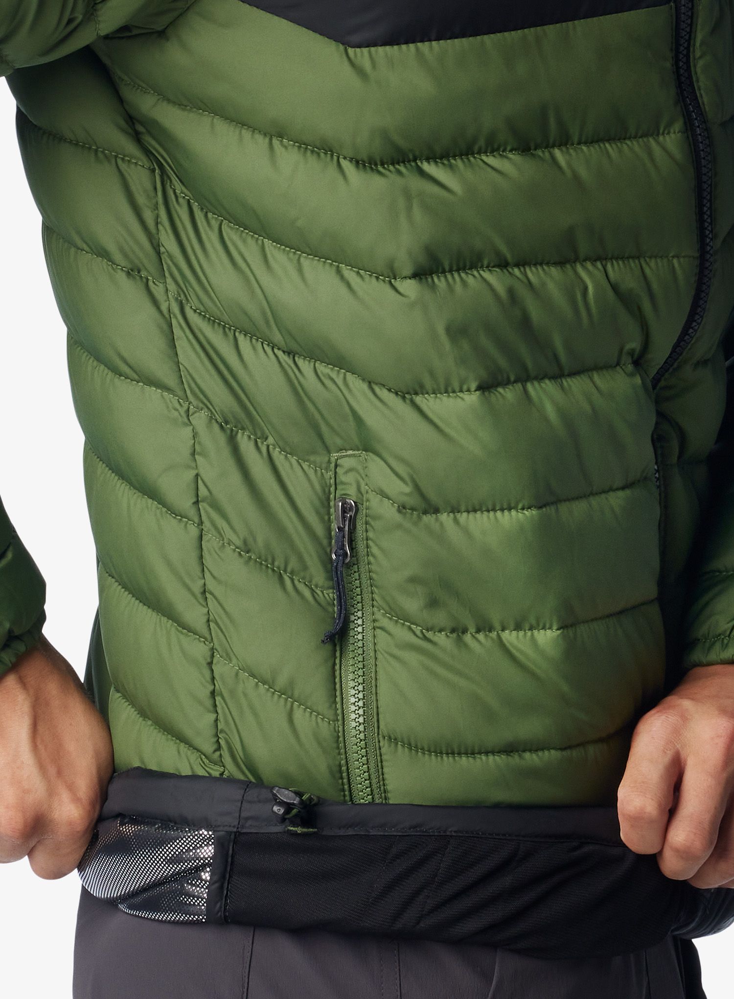 Sintetična jakna Columbia Powder Lite Jacket - canteen/black