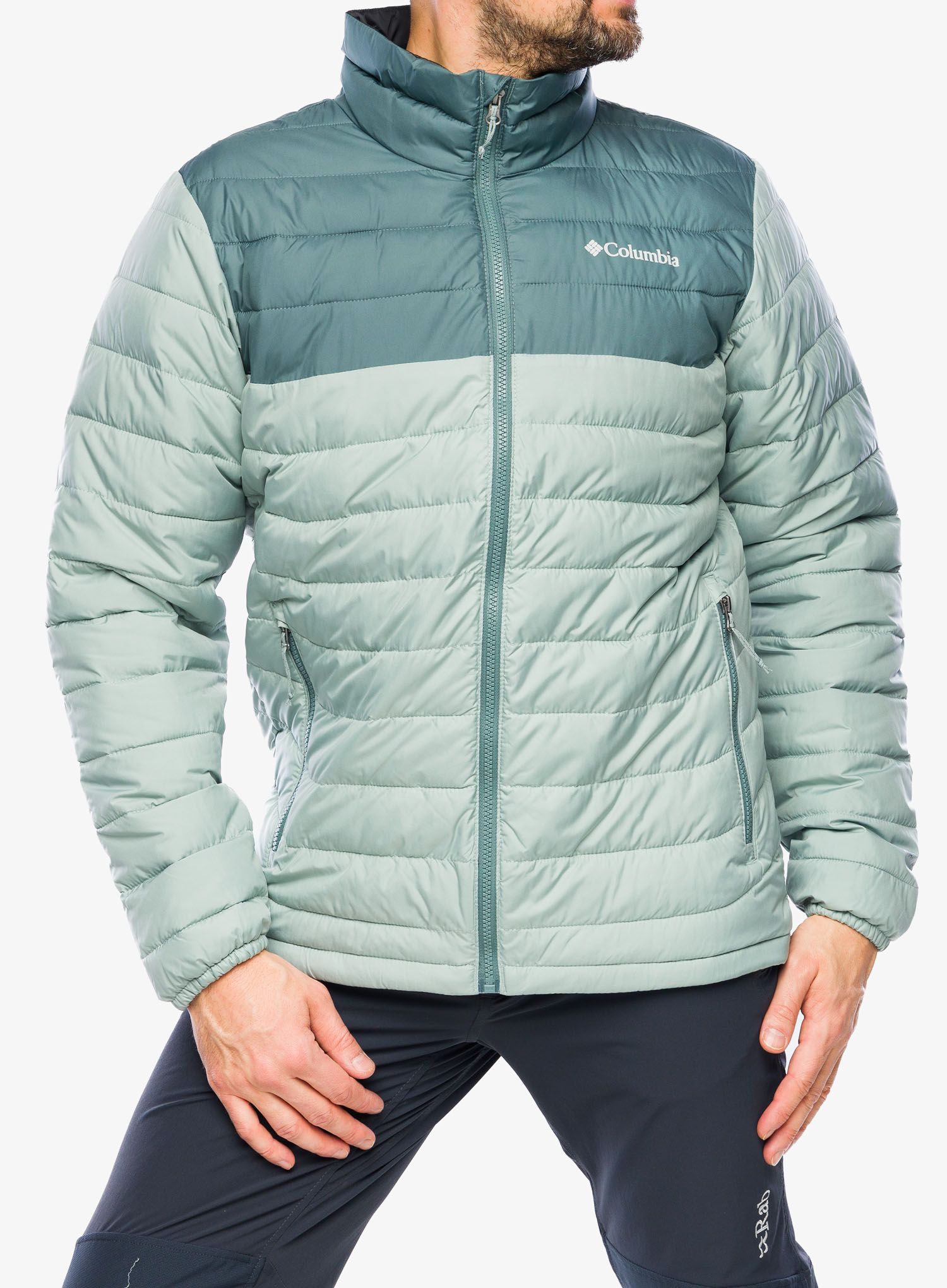 Sintetična jakna Columbia Powder Lite Jacket - niagara/metal