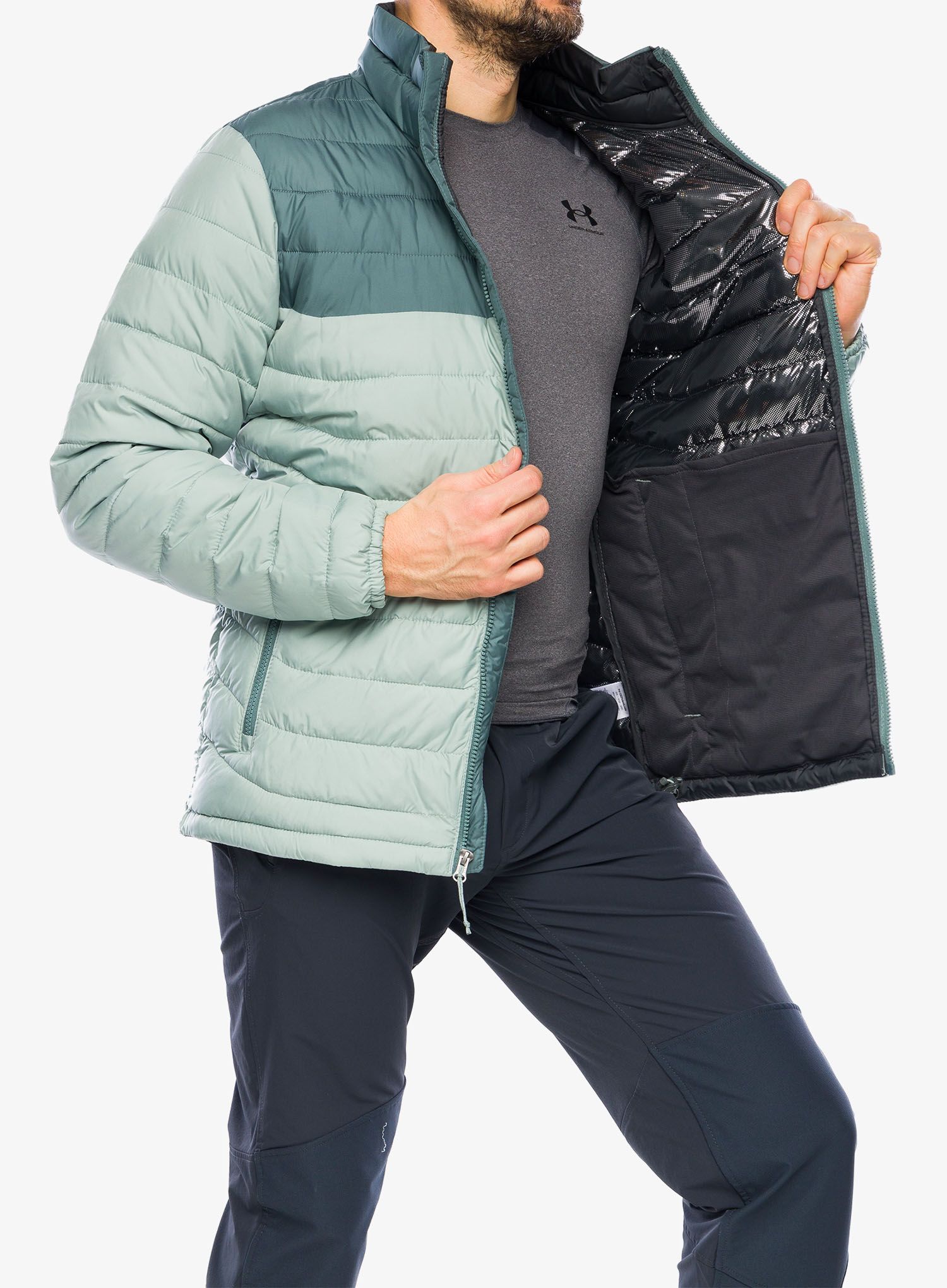 Sintetična jakna Columbia Powder Lite Jacket - niagara/metal