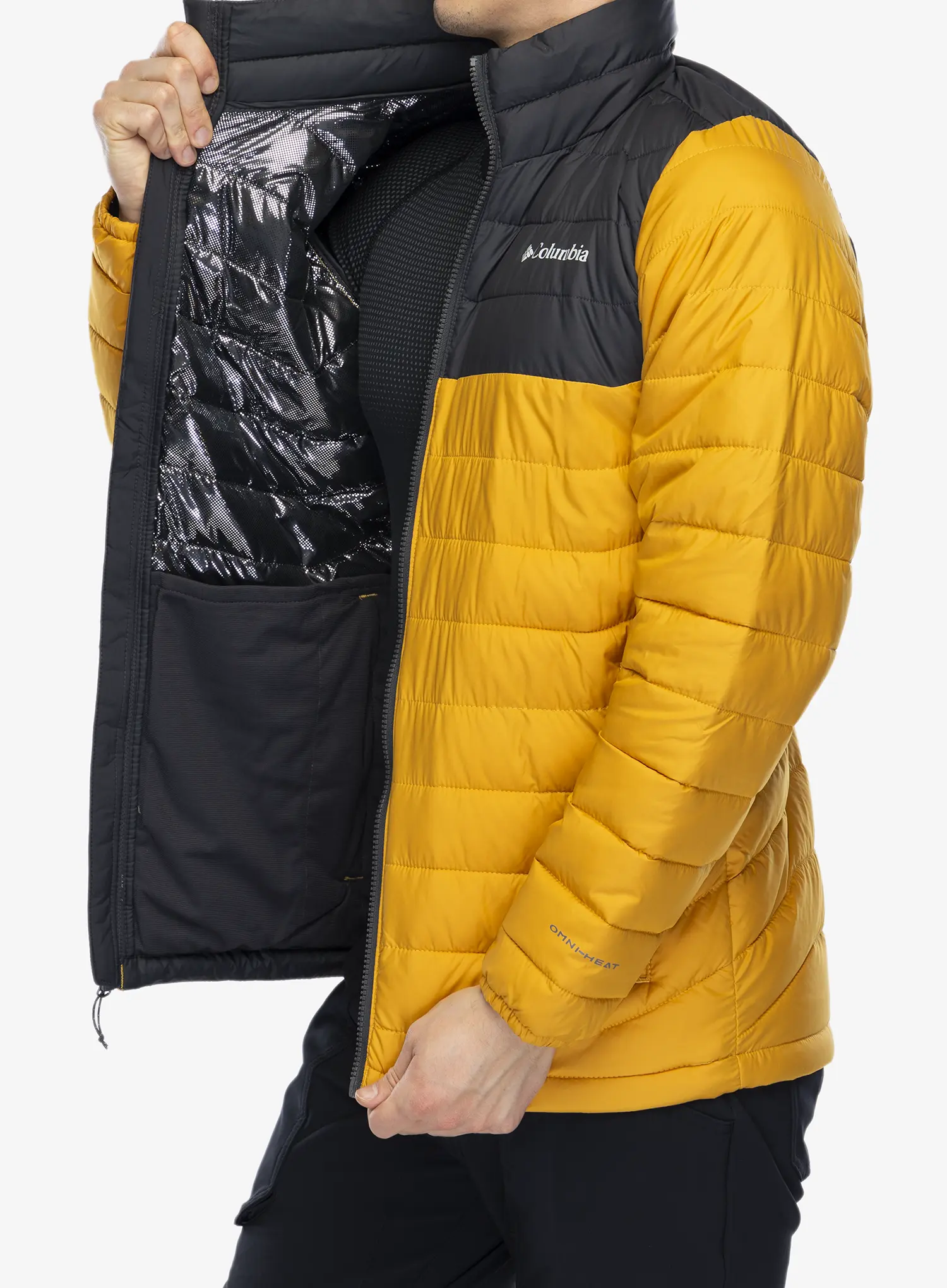 Sintetična jakna Columbia Powder Lite Jacket - raw honey/shark