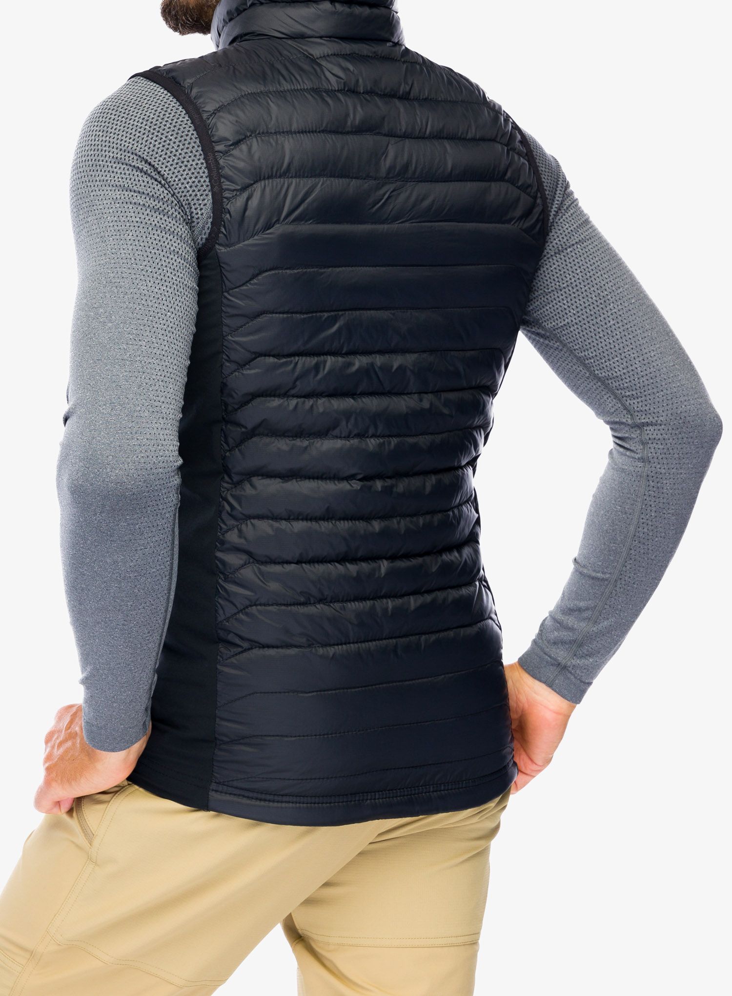 Moški brezrokavnik Columbia Powder Pass Vest - black