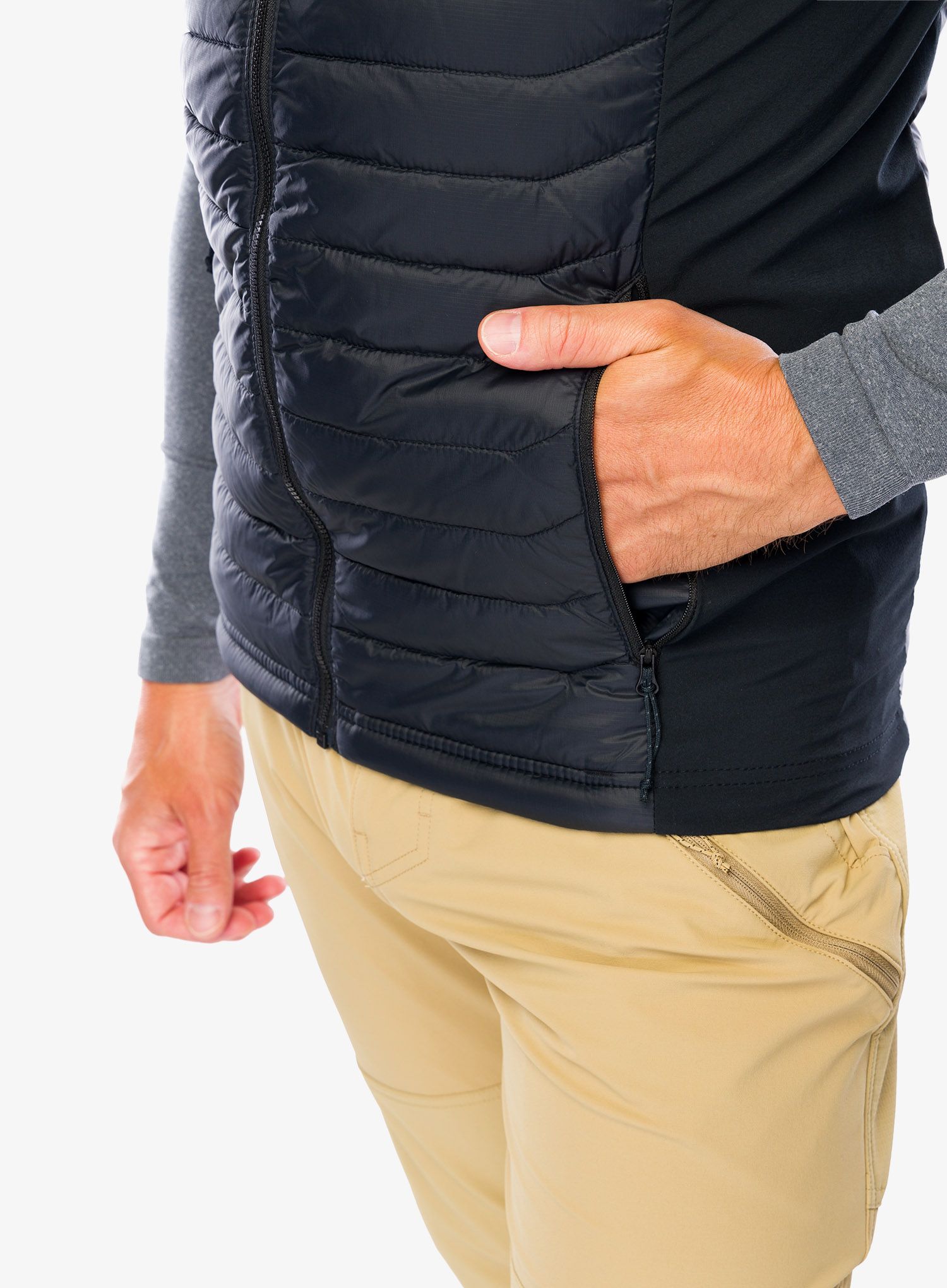 Moški brezrokavnik Columbia Powder Pass Vest - black