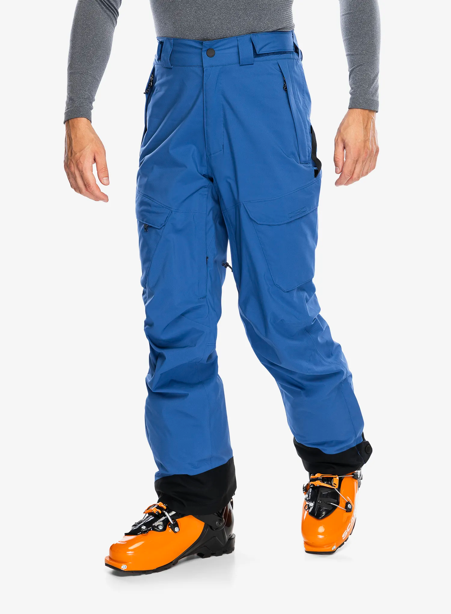 Smučarske hlače Columbia Powder Stash II Pant - mountain blue/black
