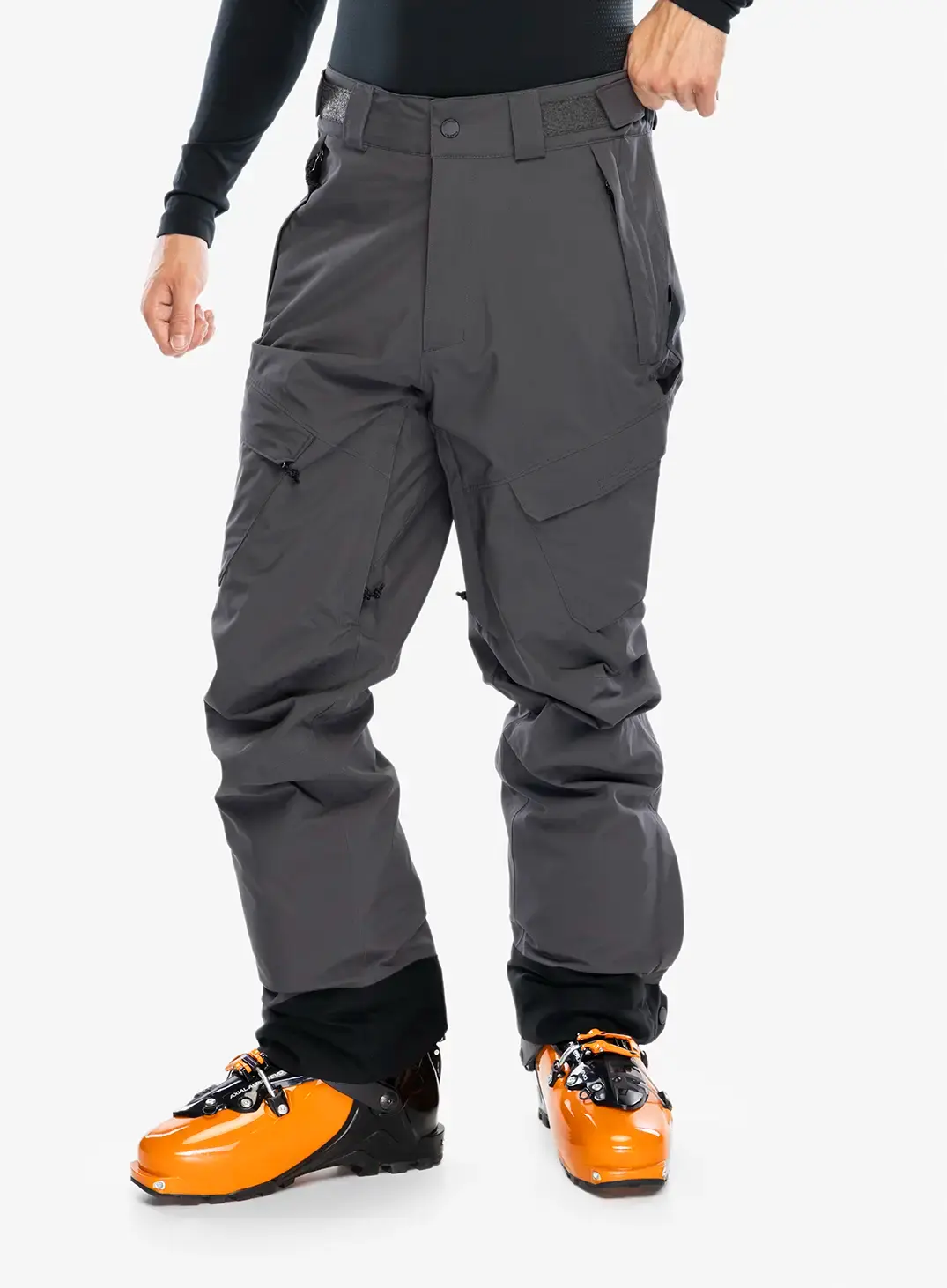 Smučarske hlače Columbia Powder Stash II Pant - shark/black