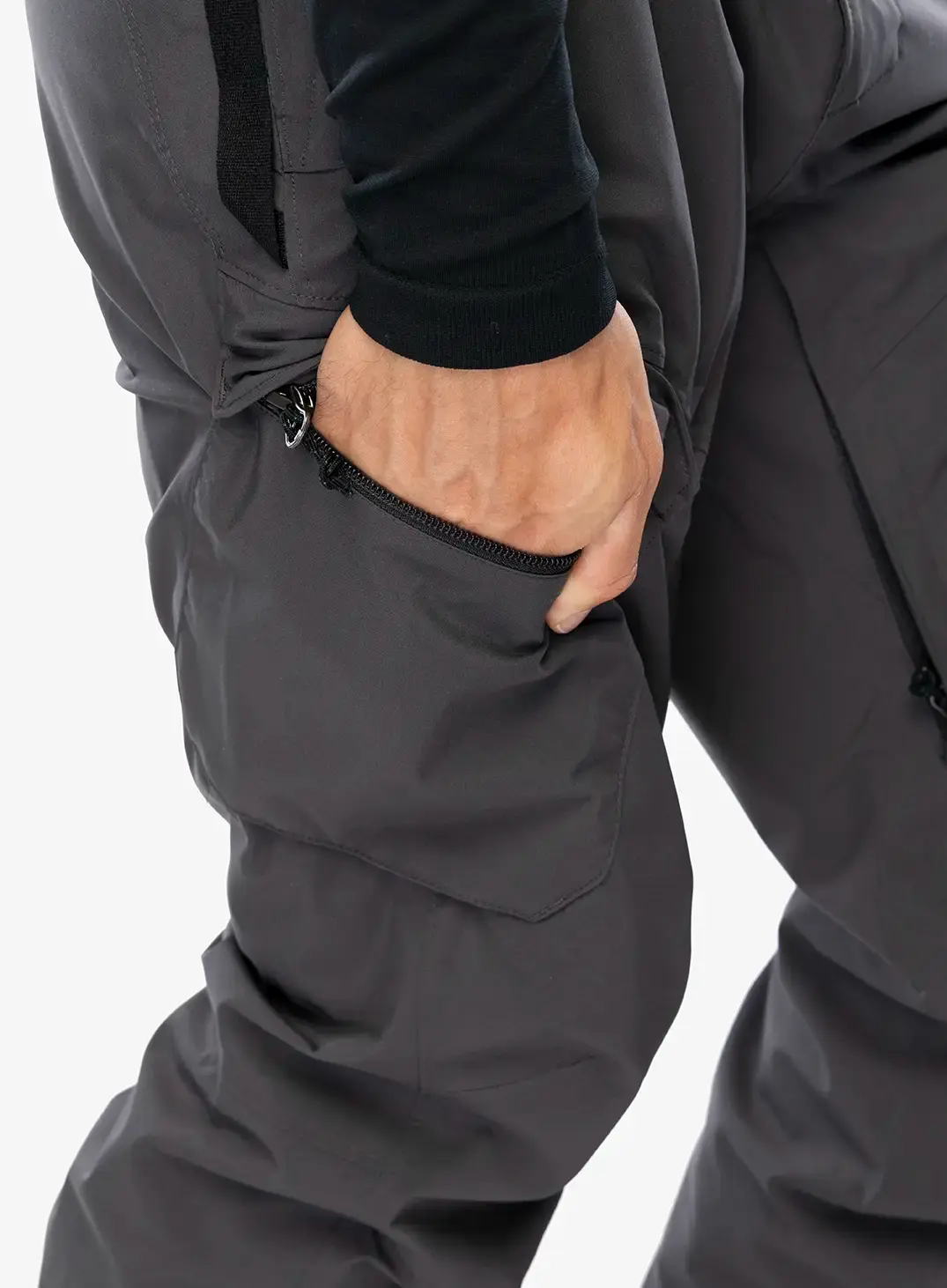 Smučarske hlače Columbia Powder Stash II Pant - shark/black