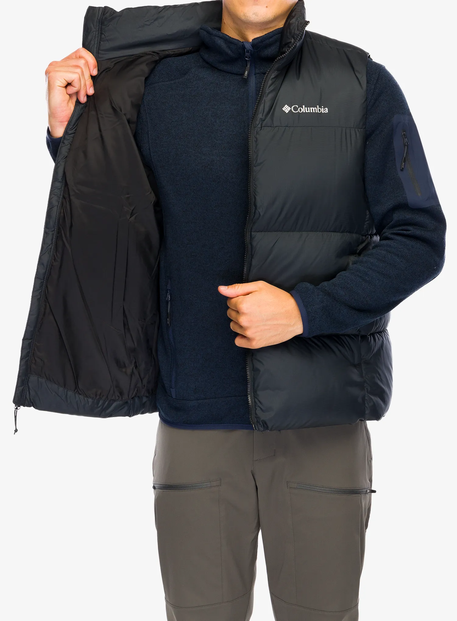 Brezrokavnik Columbia Puffect III Vest - black