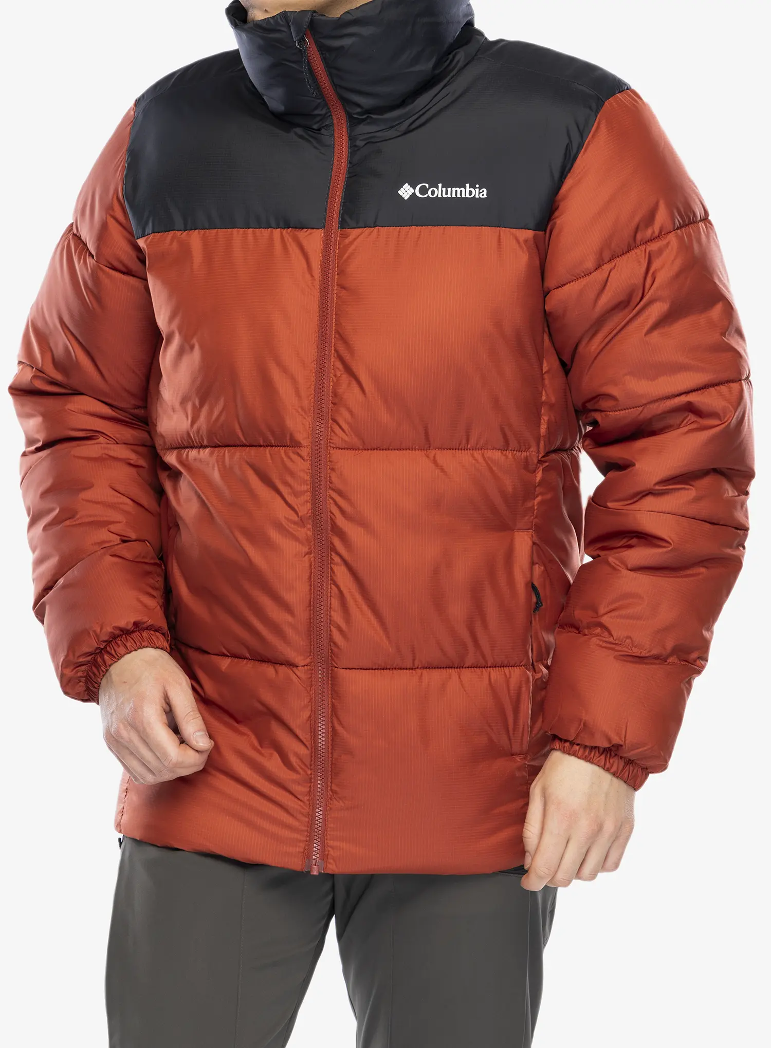 Sintetična jakna Columbia Puffect II Jacket - warp red/shark