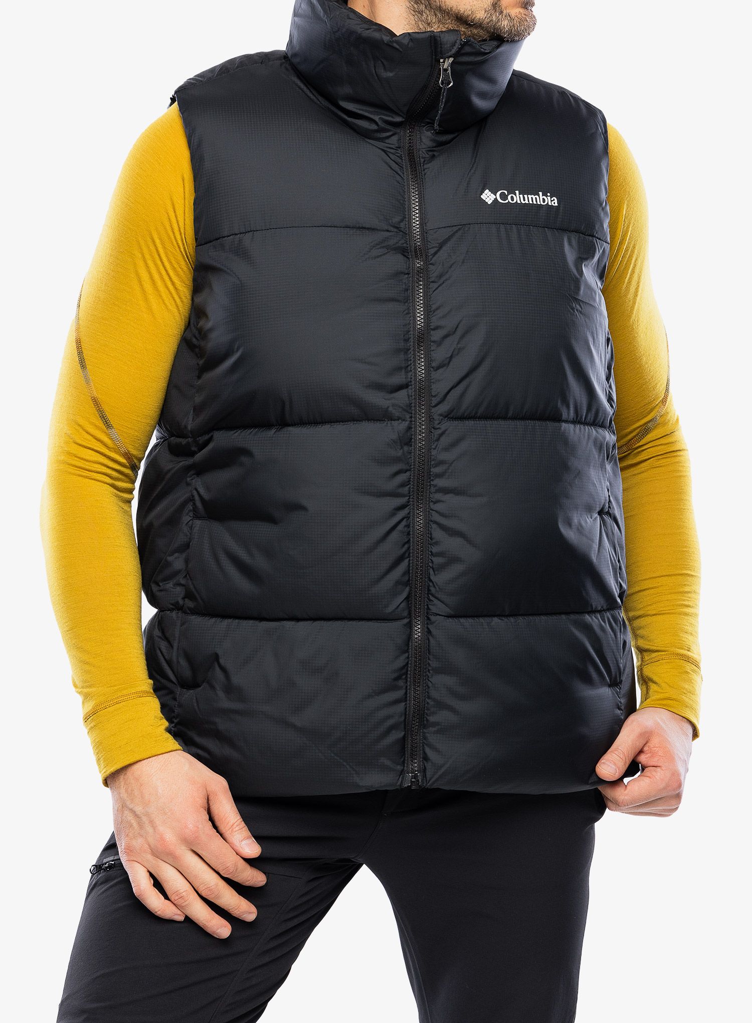 Podložen brezrokavnik Columbia Puffect II Vest - black