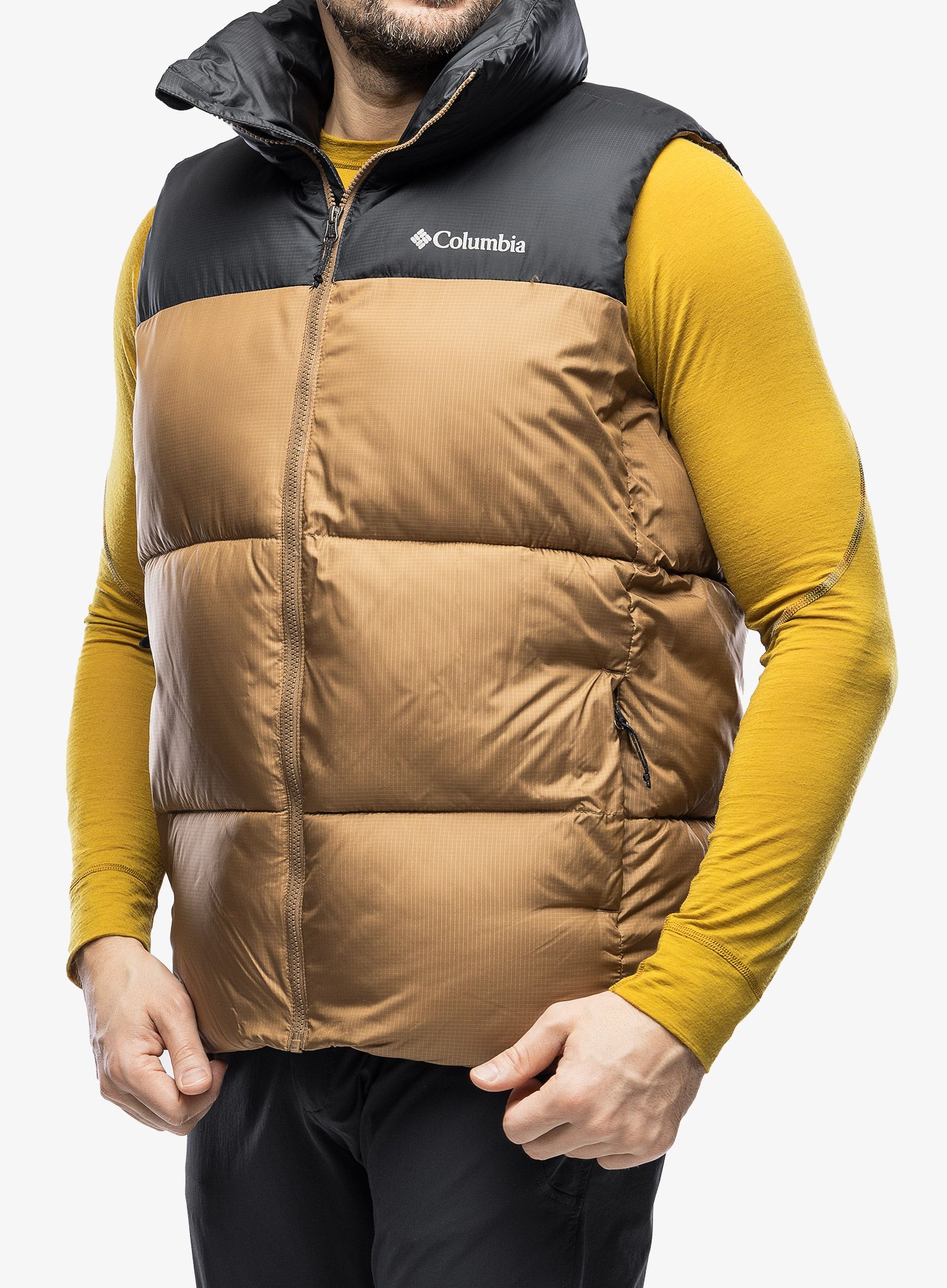 Moški brezrokavnik Columbia Puffect II Vest - delta/black