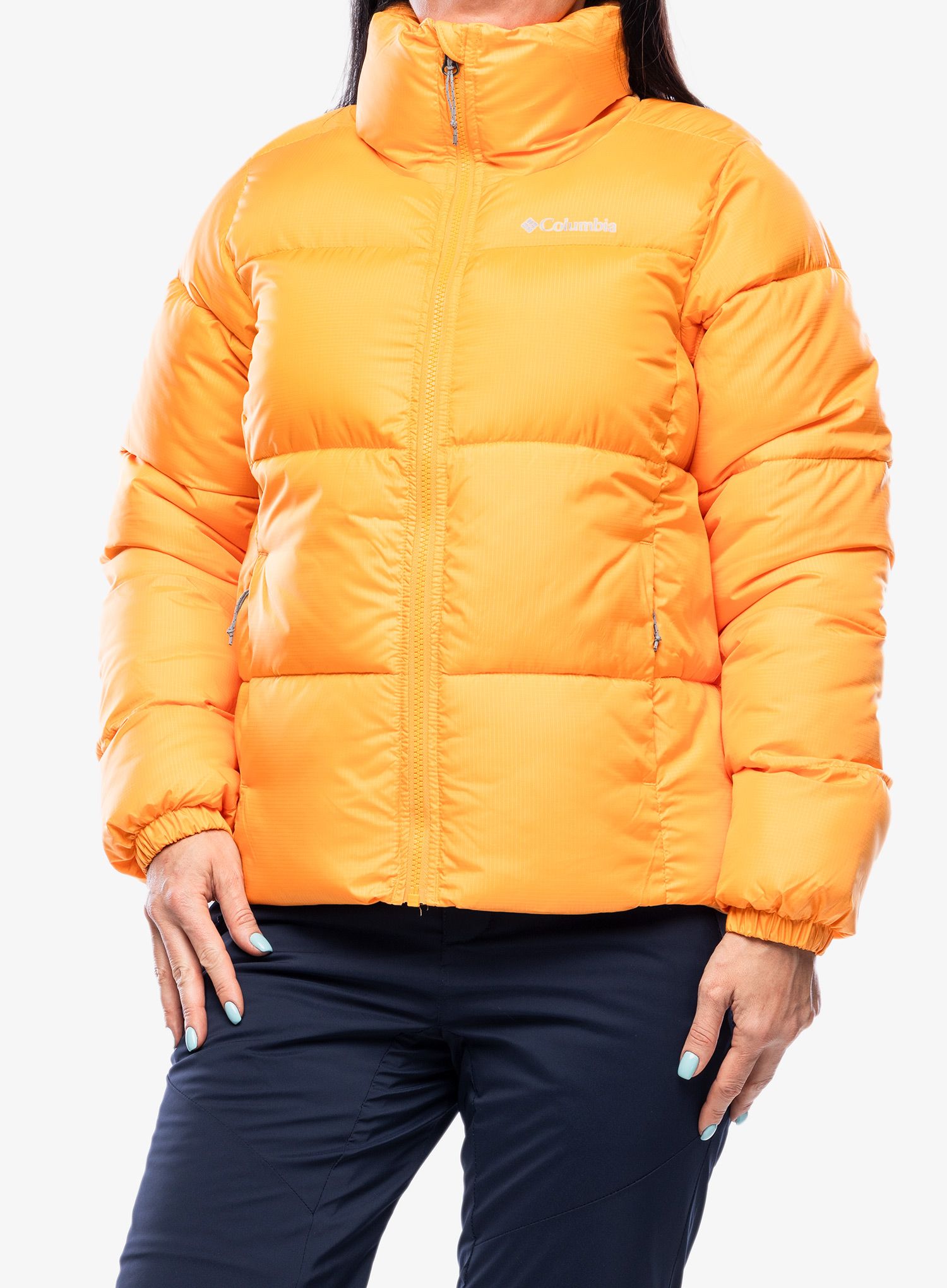 Ženska sintetična jakna Columbia Puffect Jacket - sunset peach