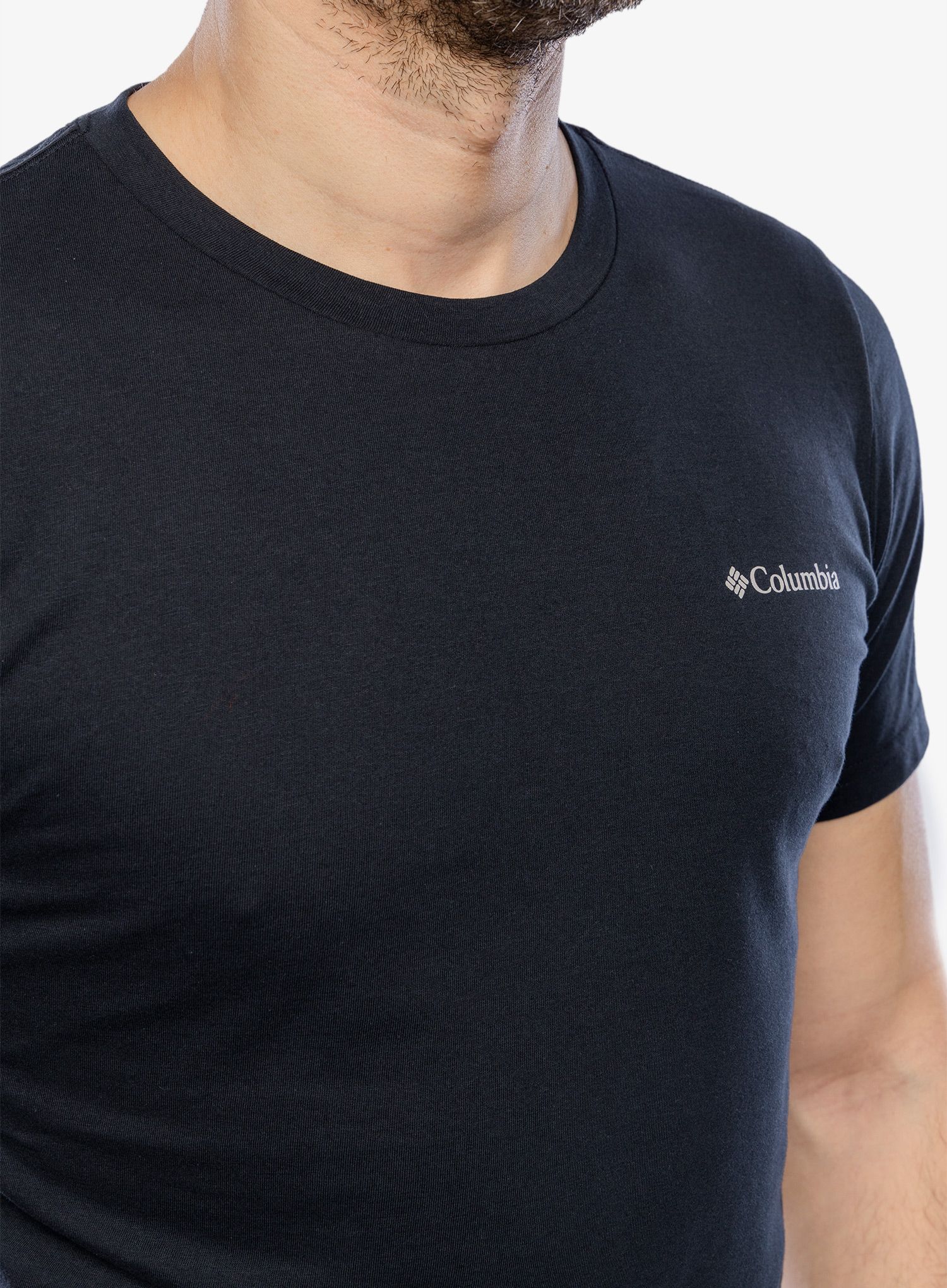 Majica s potiskom Columbia Rapid Ridge Back Graphic Tee II - black/rocky road
