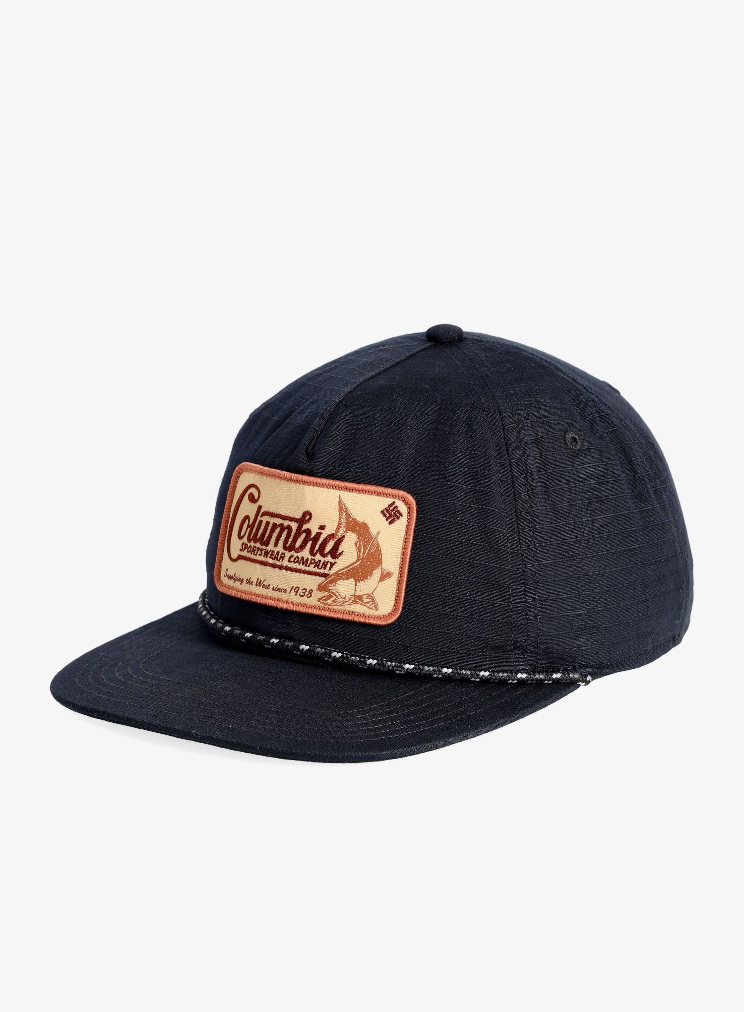 Kapa s šiltom Columbia Ratchet Strap Snap Back - black/west fish