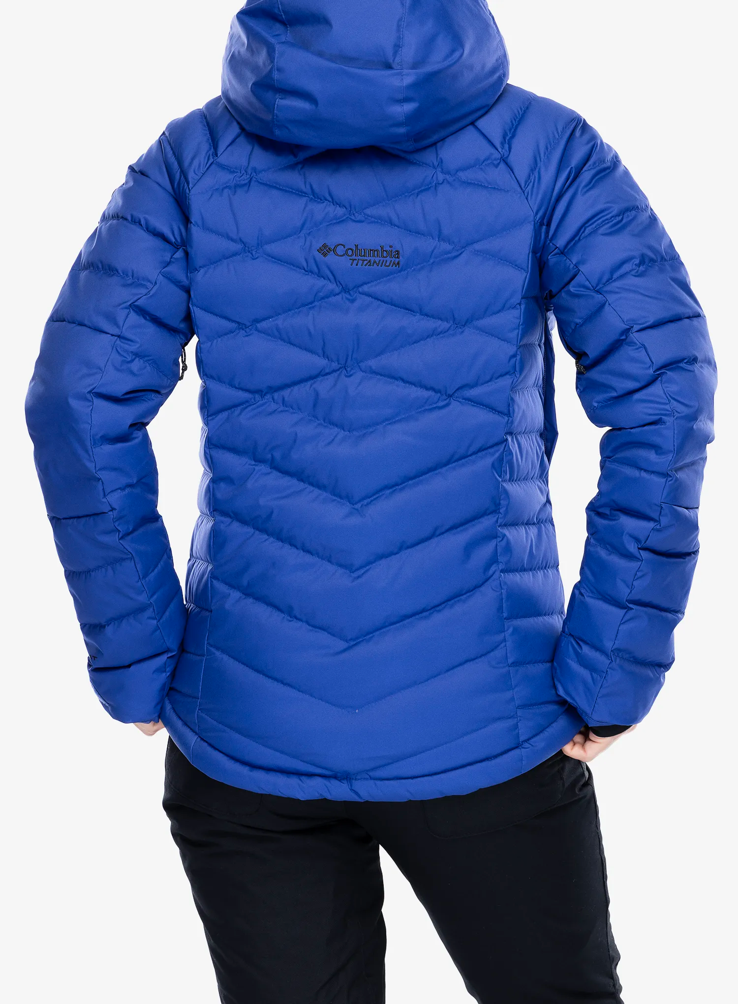 Ženska jakna Columbia Roaring Fork II Down Jacket - clematis blue