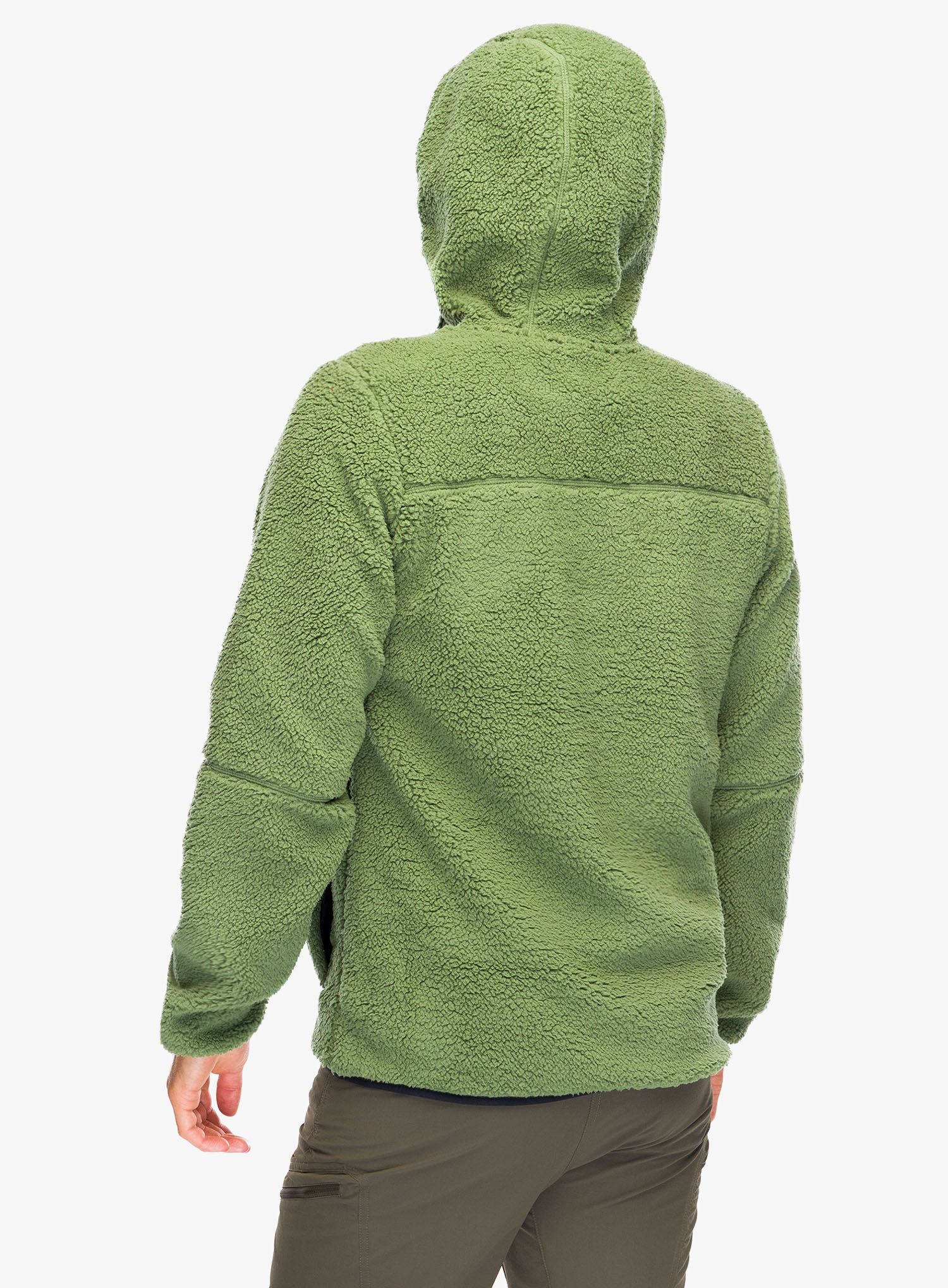 Jopica s kapuco Columbia Rugged Ridge III Sherpa Pullover Hoodie - canteen