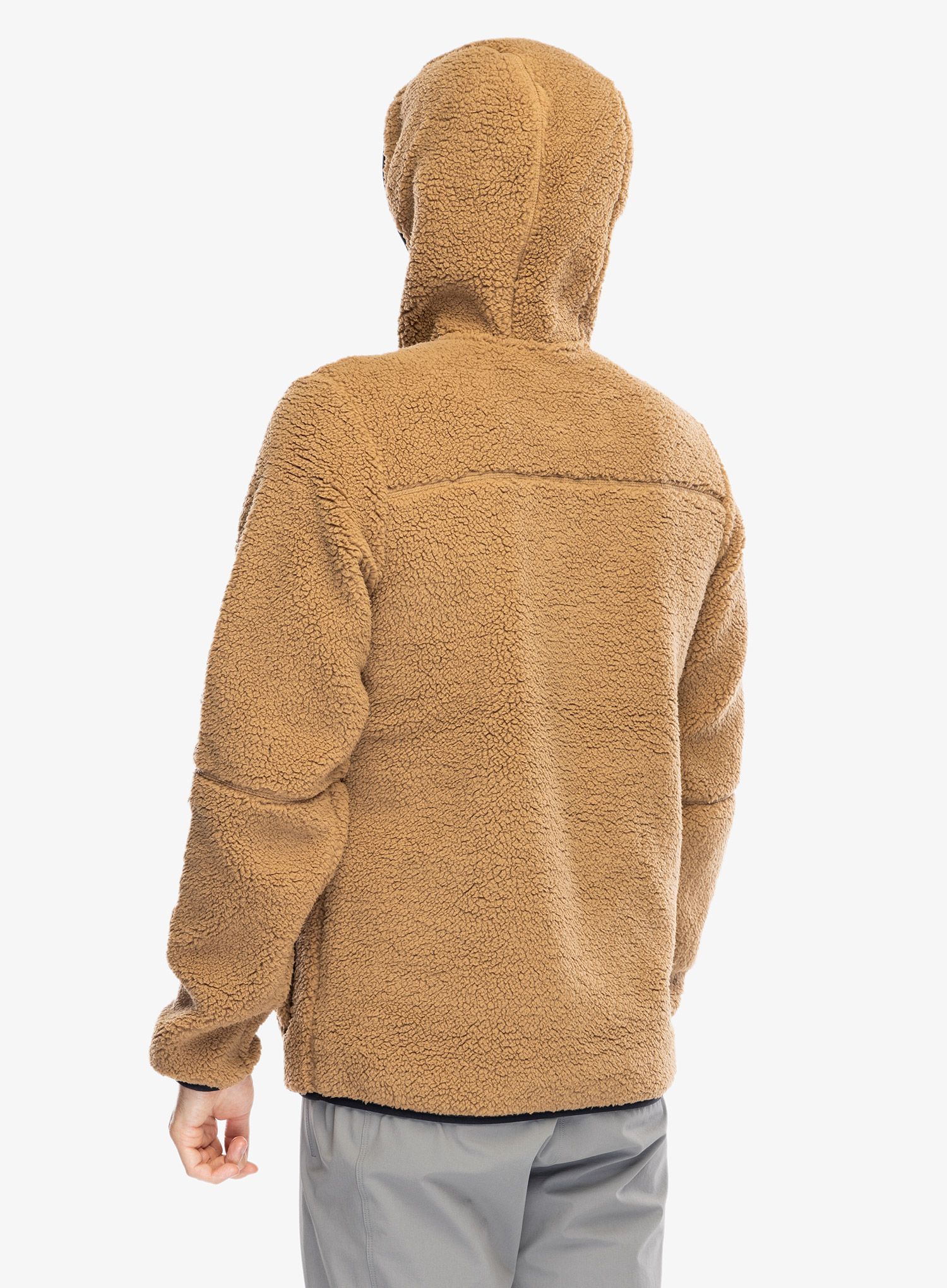 Jopica s kapuco Columbia Rugged Ridge III Sherpa Pullover Hoodie - delta