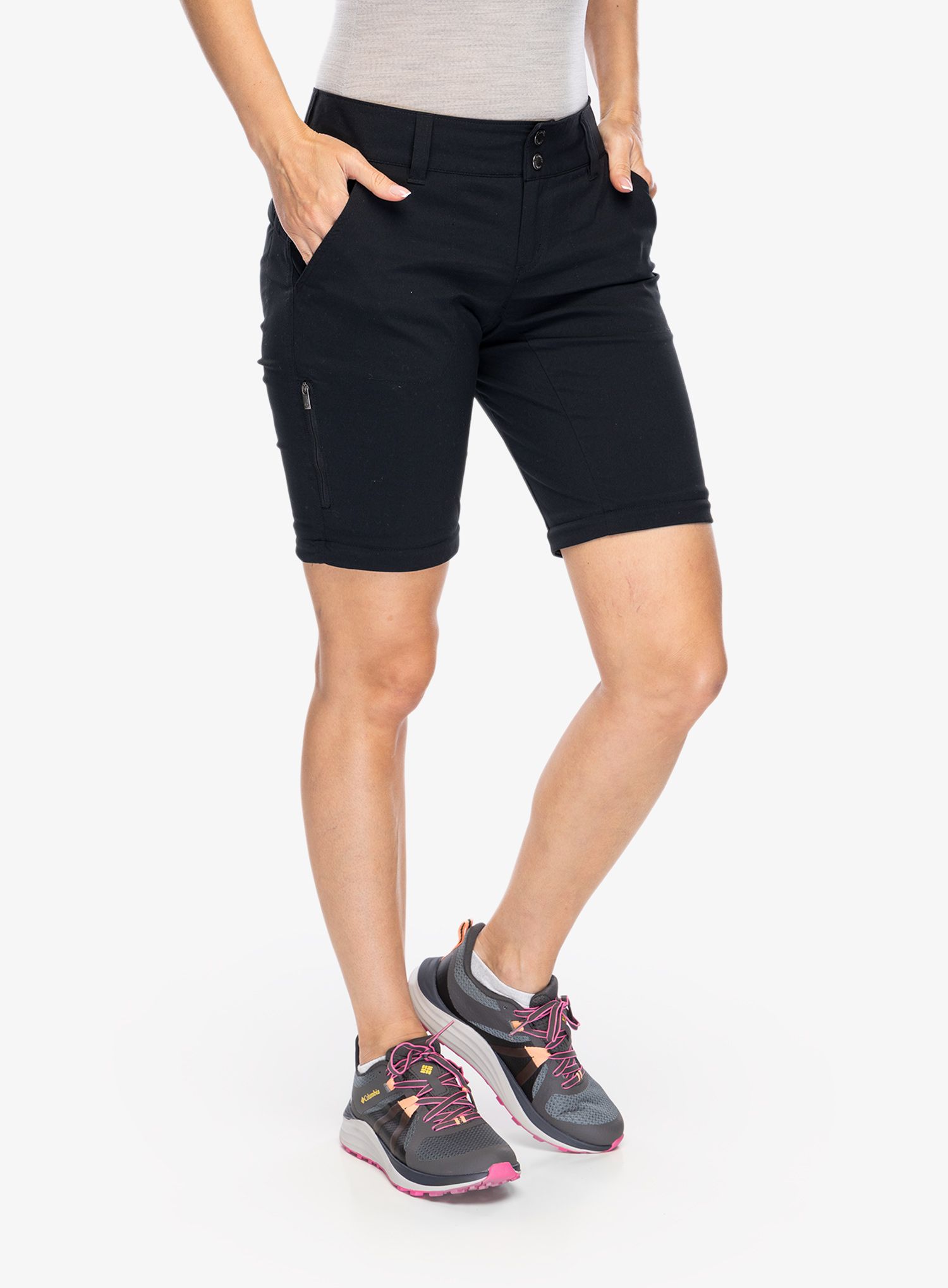 Ženske hlače Columbia Saturday Trail II EU Convertible Pant - black