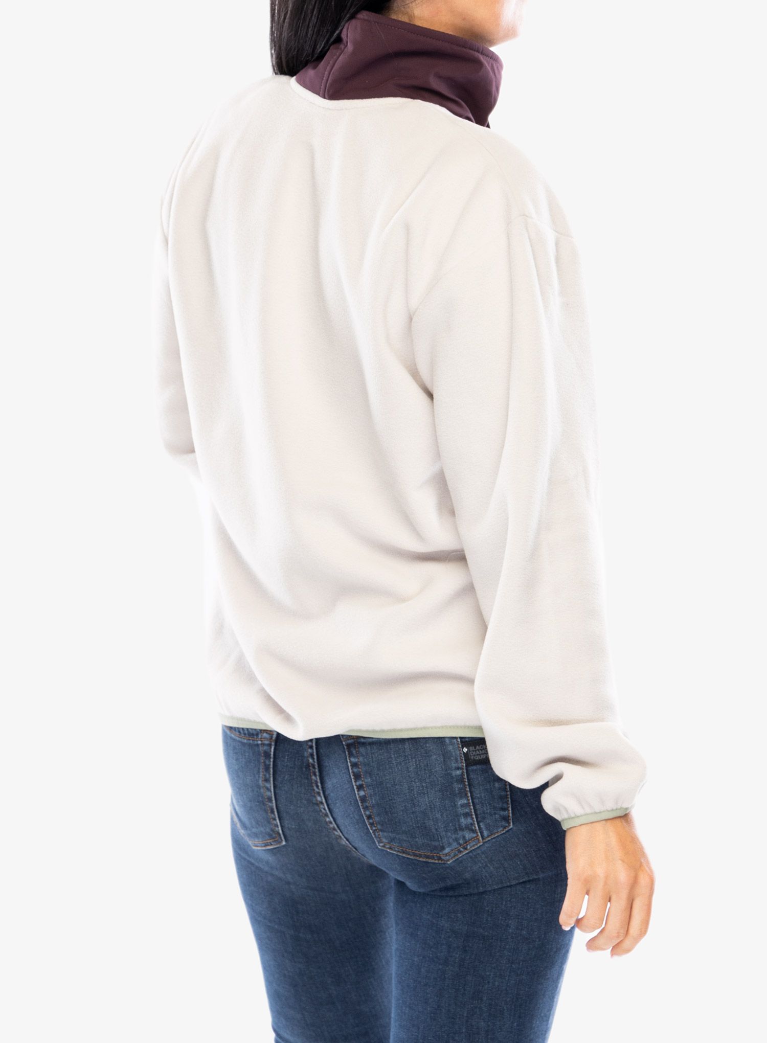 Ženska jopica Columbia Sequoia Grove Half Zip Fleece - dark stone/pink agave