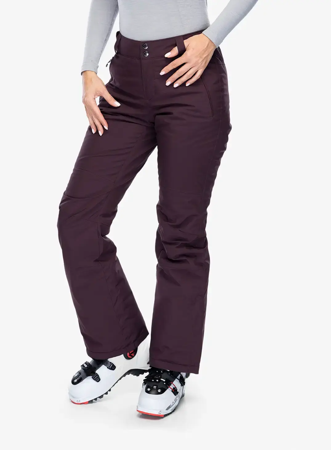 Ženske smučarske hlače Columbia Shafer Canyon II Insulated Pant - moonvista