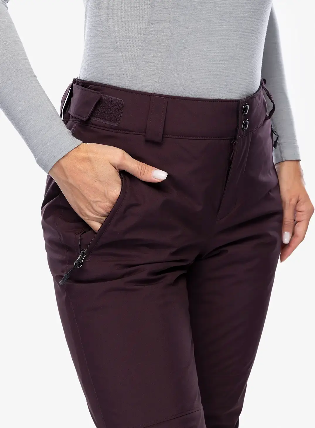 Ženske smučarske hlače Columbia Shafer Canyon II Insulated Pant - moonvista