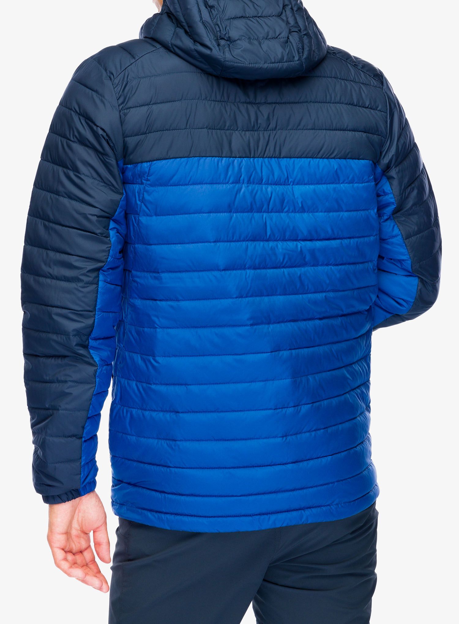 Sintetična jakna Columbia Silver Falls II Hooded Jacket - mountain blue/collegiate navy