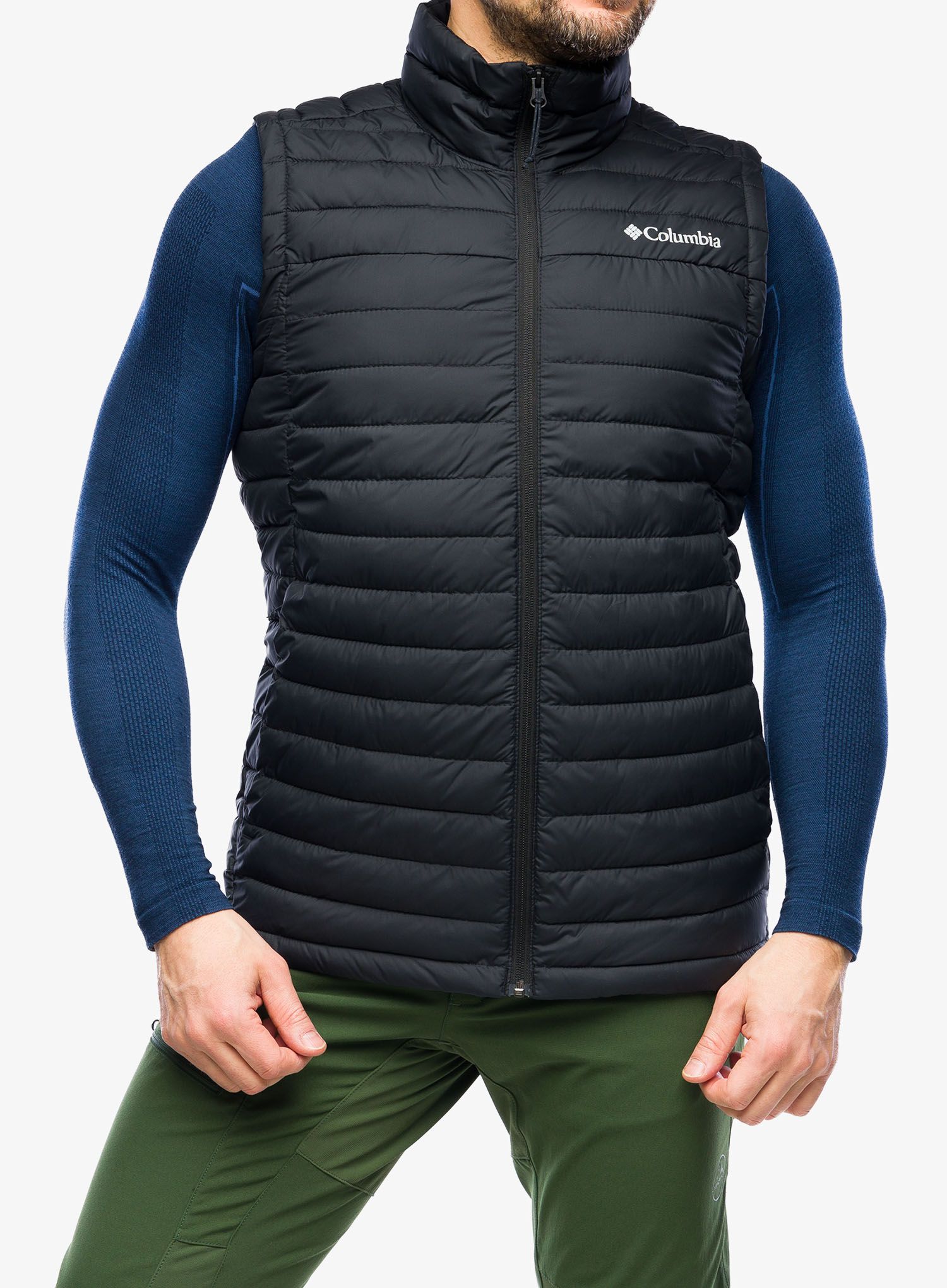 Podložen brezrokavnik Columbia Silver Falls Vest - black