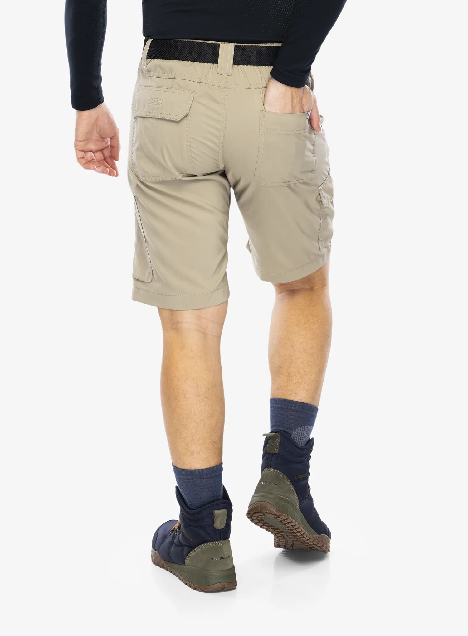 Pohodniške kratke hlače Columbia Silver Ridge Utility Cargo Short - tusk