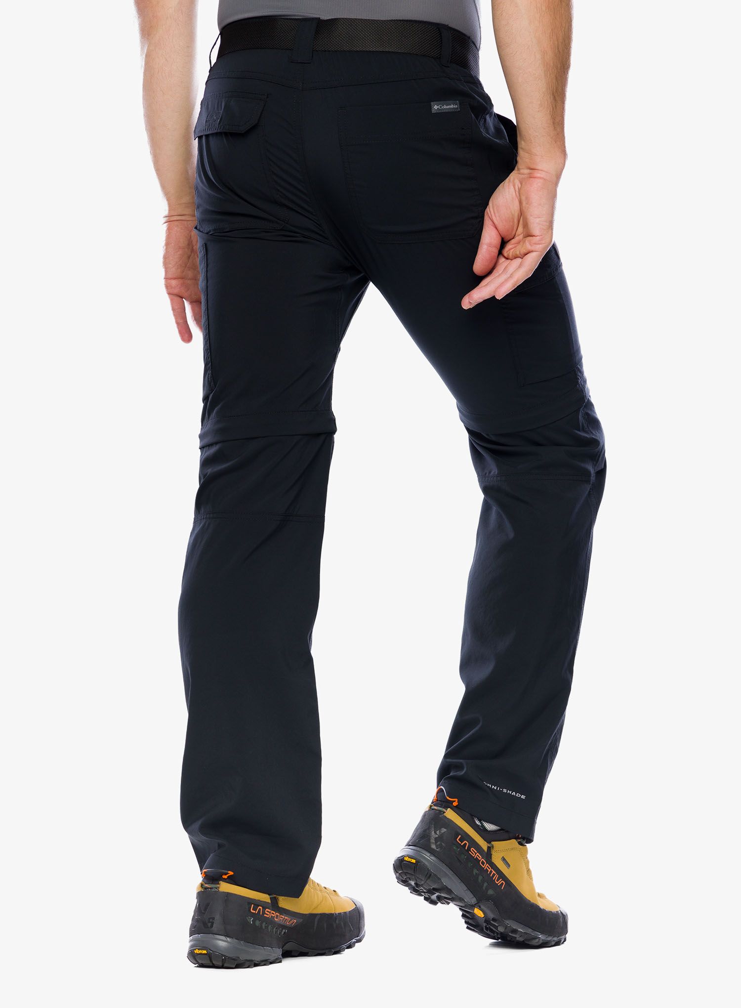 Pohodne hlače Columbia Silver Ridge Utility Convertible Pant - black