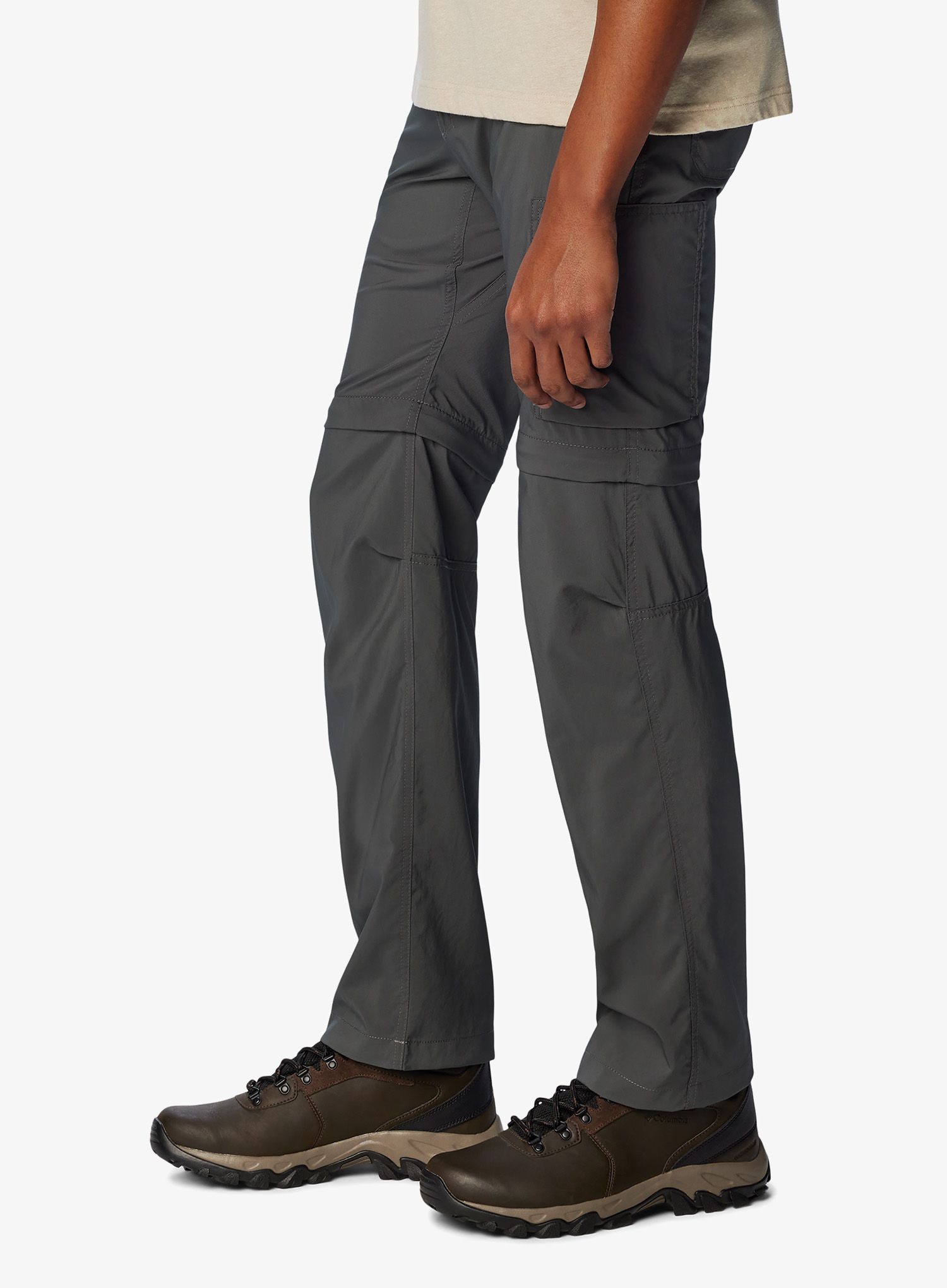 Pohodniške hlače Columbia Silver Ridge Utility Convertible Pant - grill