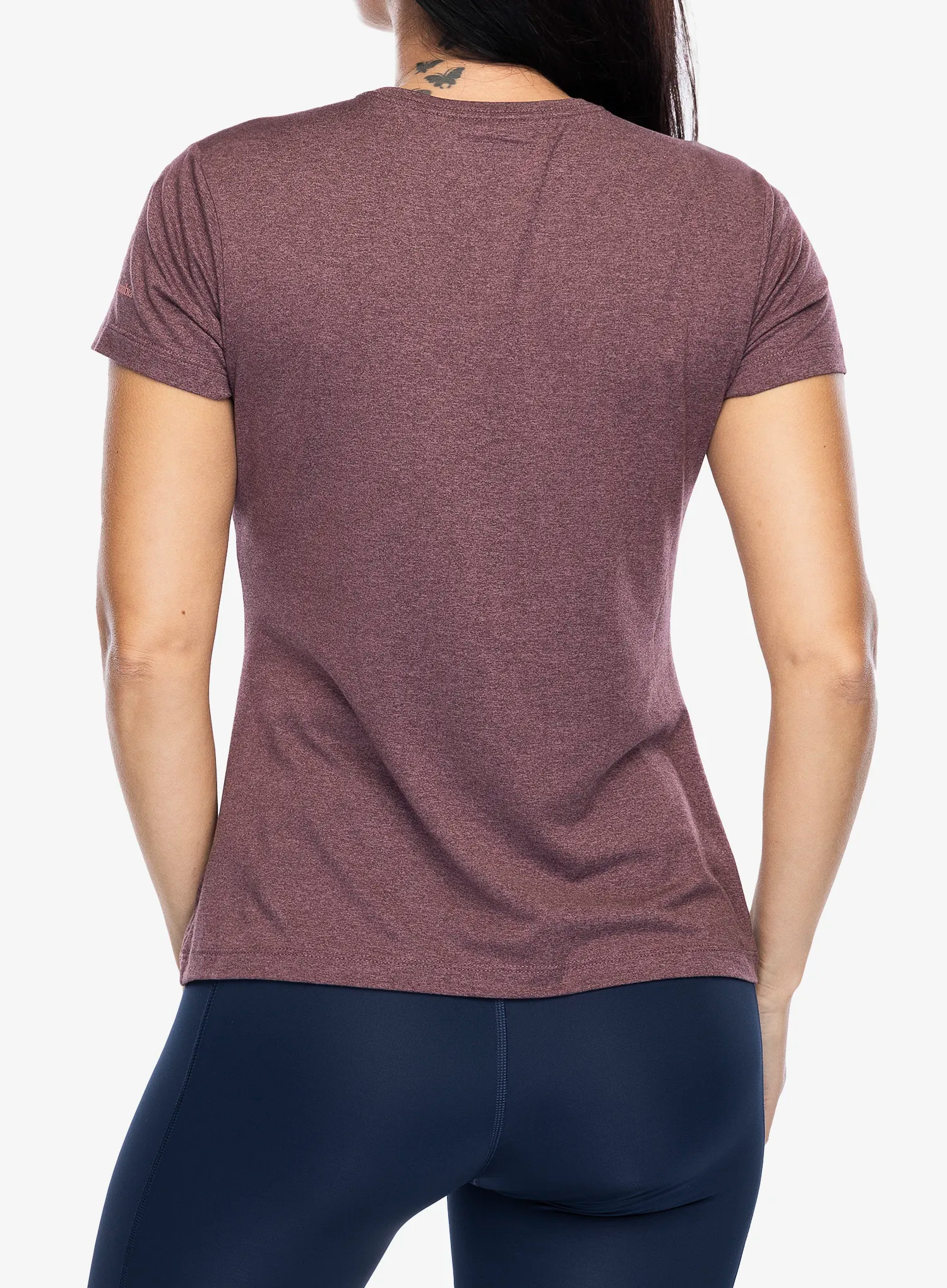 Ženska majica Columbia Sloan Ridge Graphic S/S Tee - moonvista heather/linear land