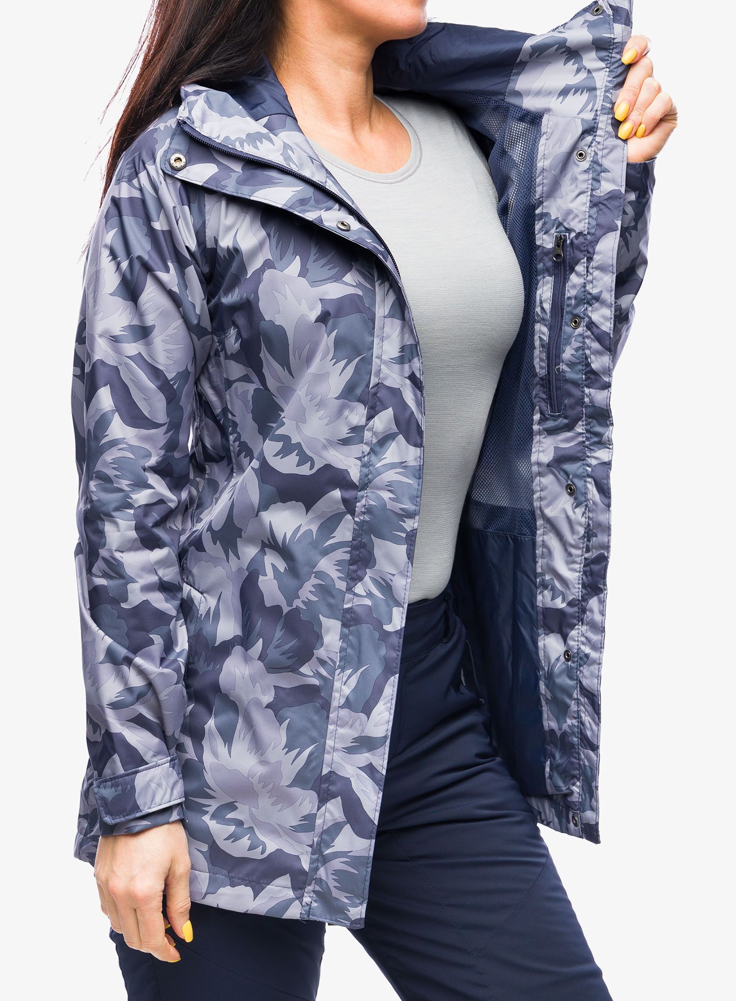 Ženski plašč Columbia Splash A Little II Jacket - nocturnal peonies