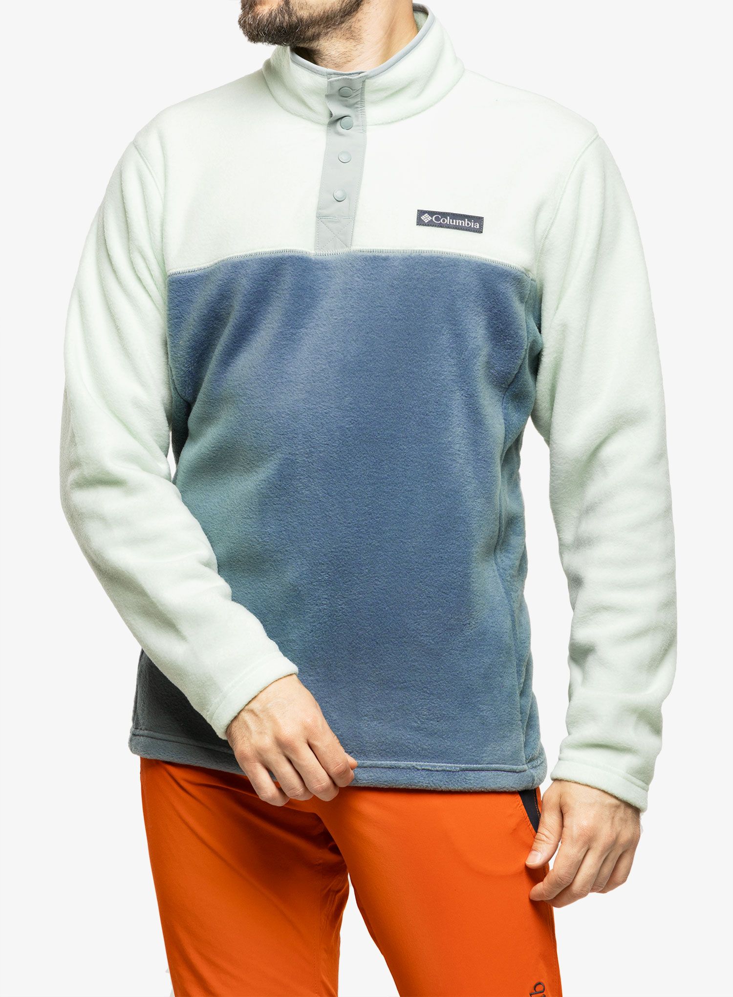 Flis Columbia Steens Mountain Half Snap - ice green/metal
