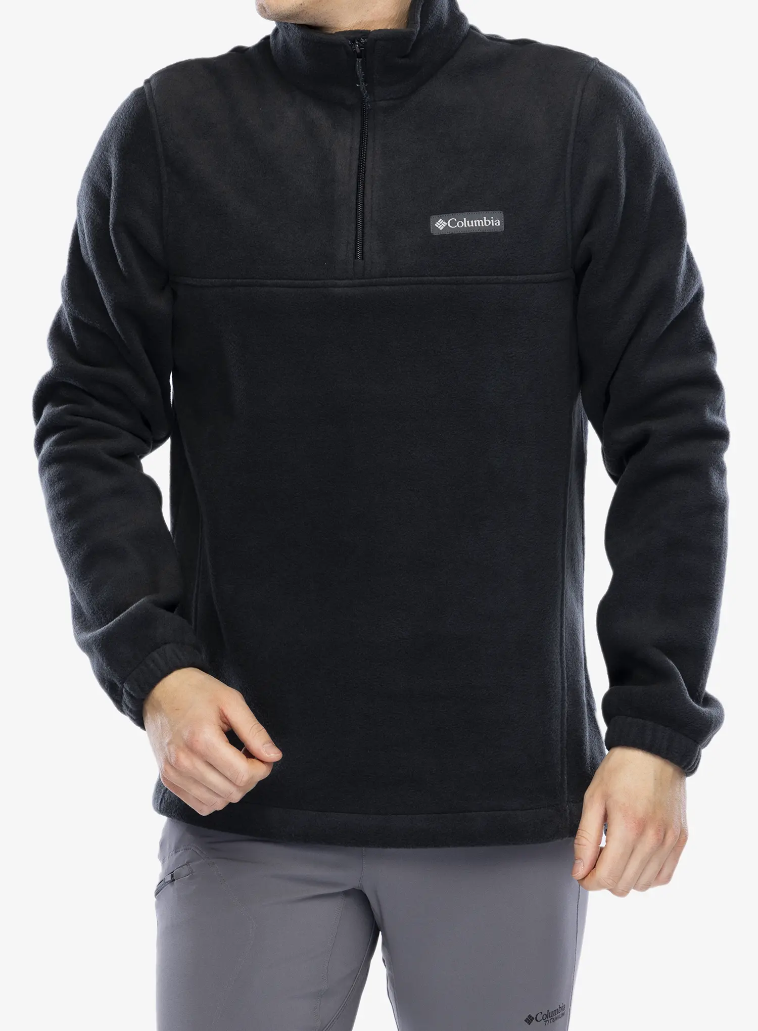 Flis Columbia Steens Mountain Half Zip - black