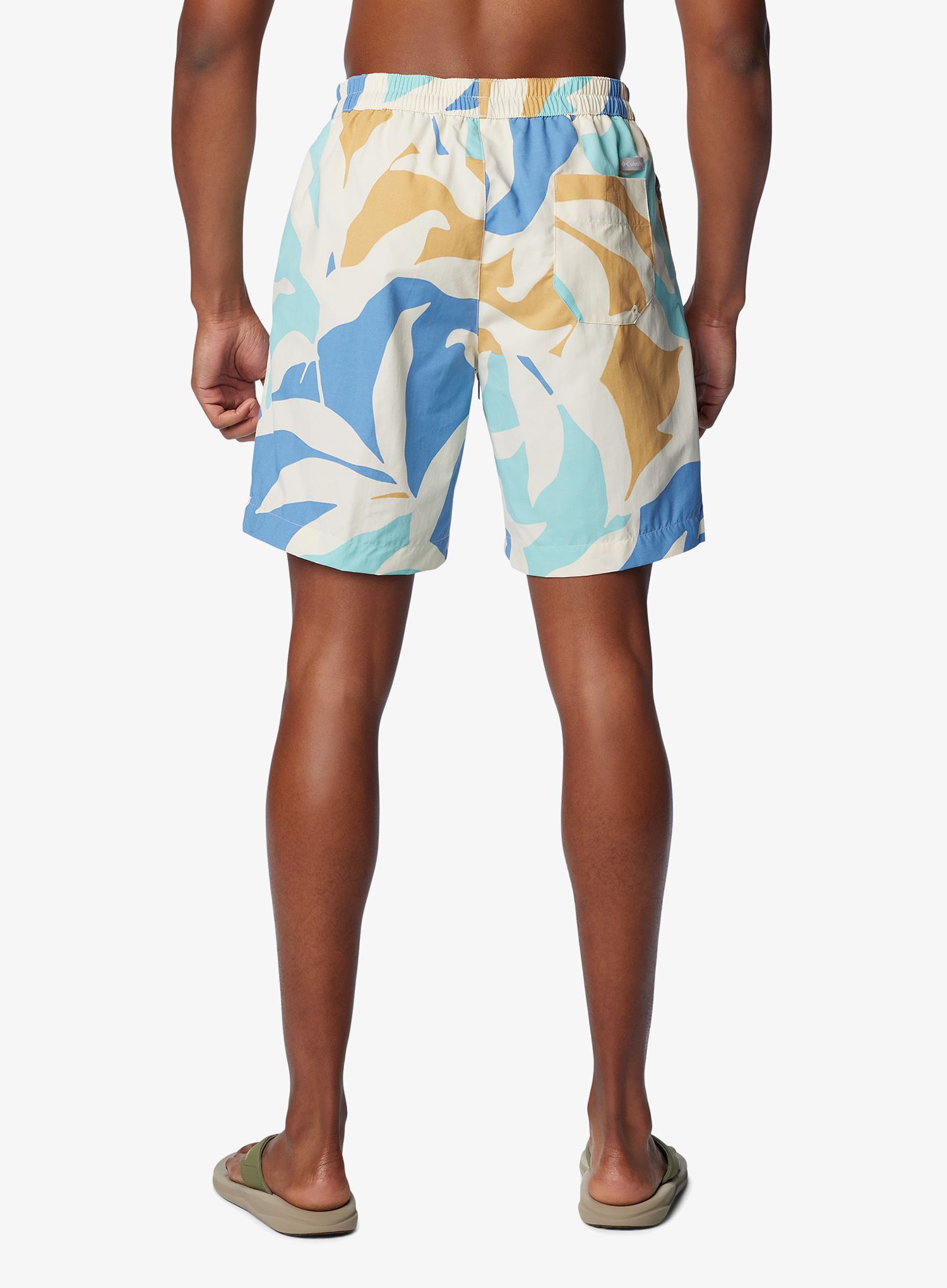 Moške kratke hlače Columbia Summerdry Short - chalk floristic