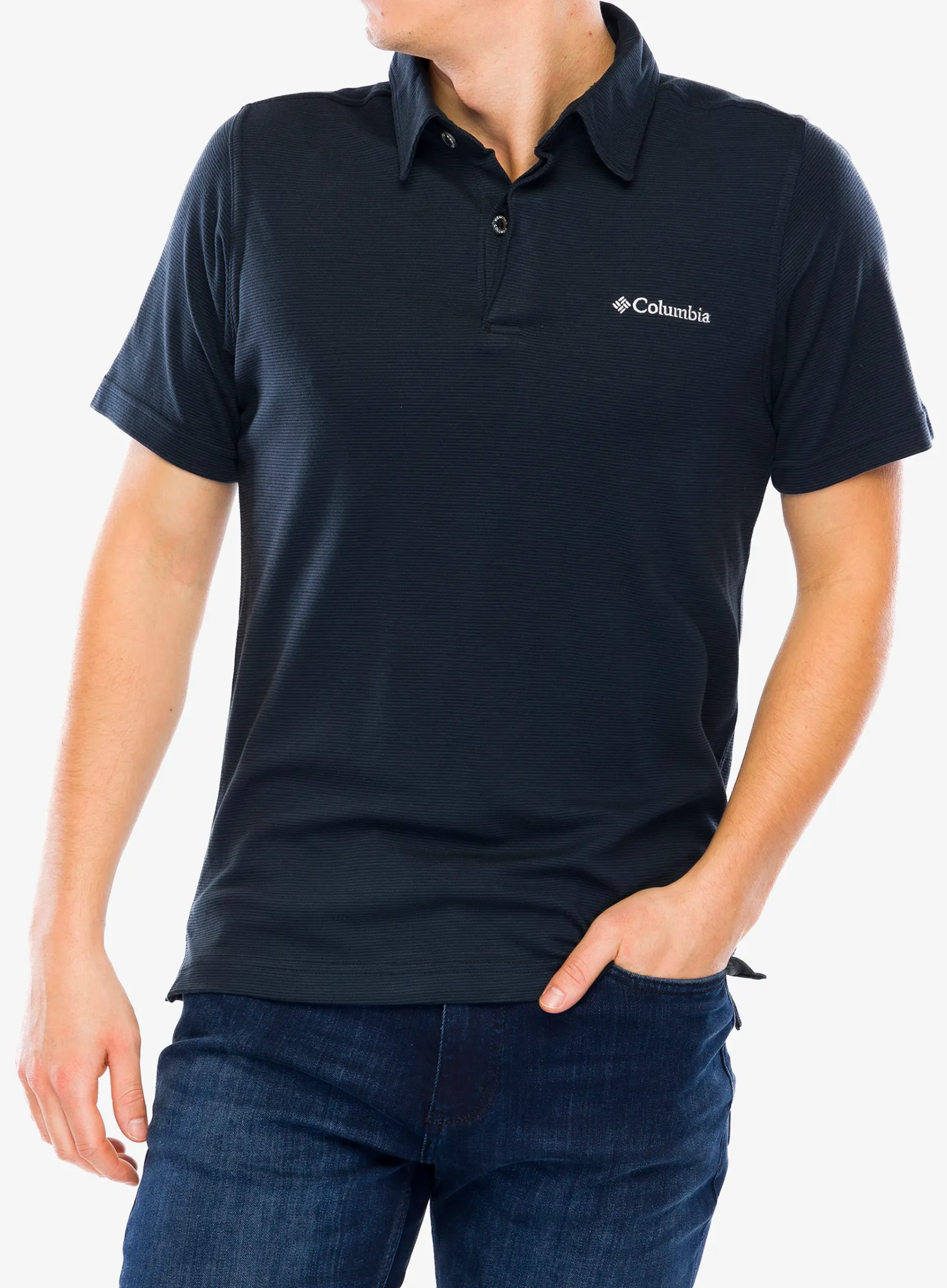 Moška polo majica Columbia Sun Ridge Polo II - black