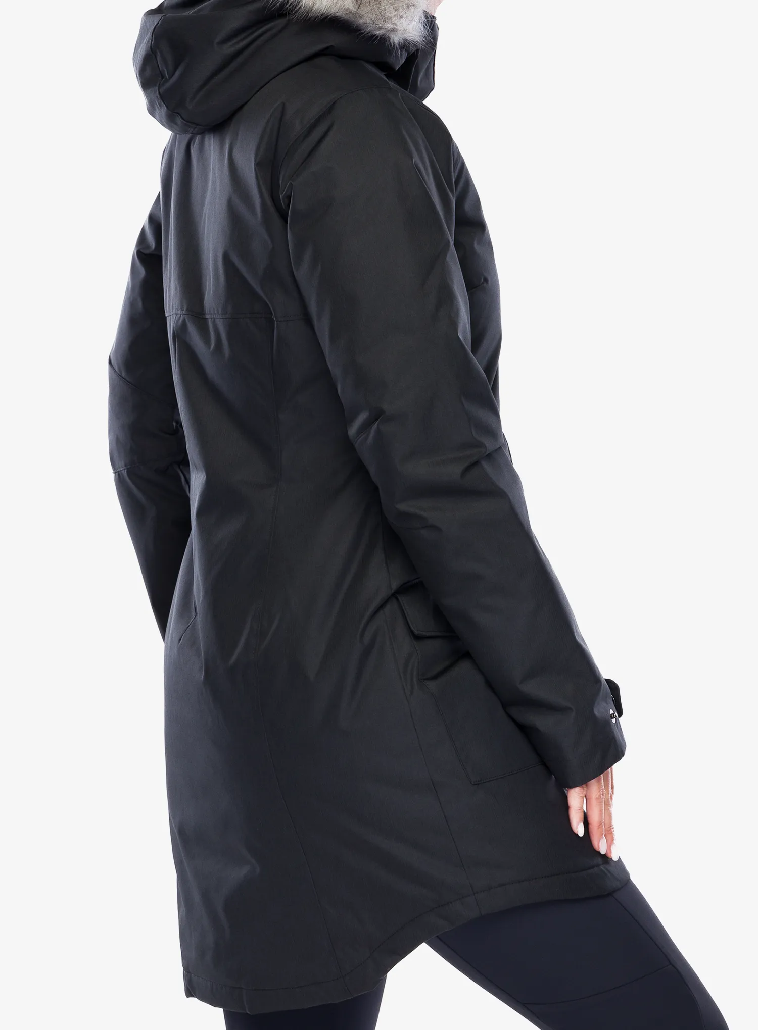 Ženski plašč Columbia Suttle Mountain Long Insulated Jacket - black