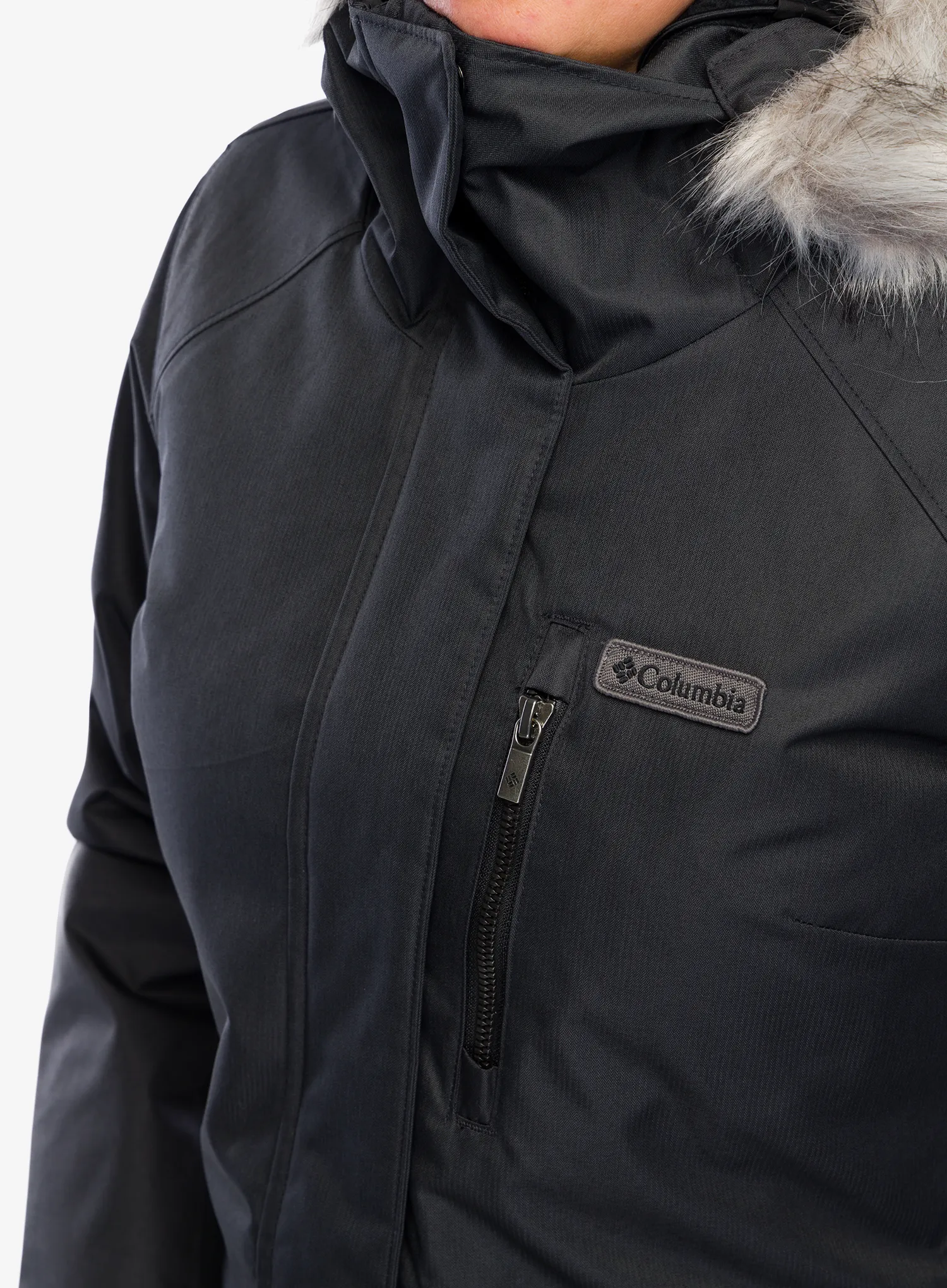 Ženski plašč Columbia Suttle Mountain Long Insulated Jacket - black