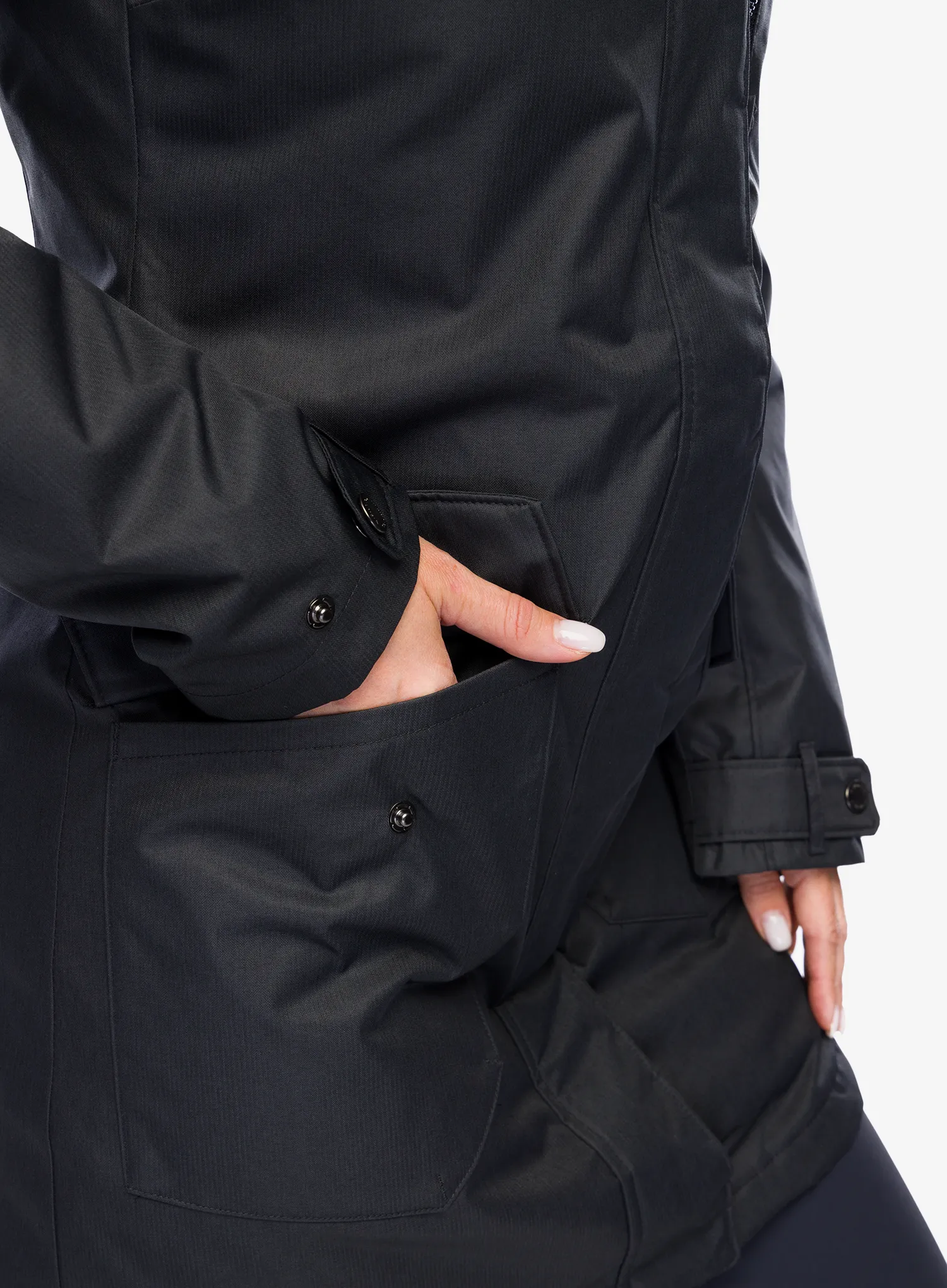 Ženski plašč Columbia Suttle Mountain Long Insulated Jacket - black