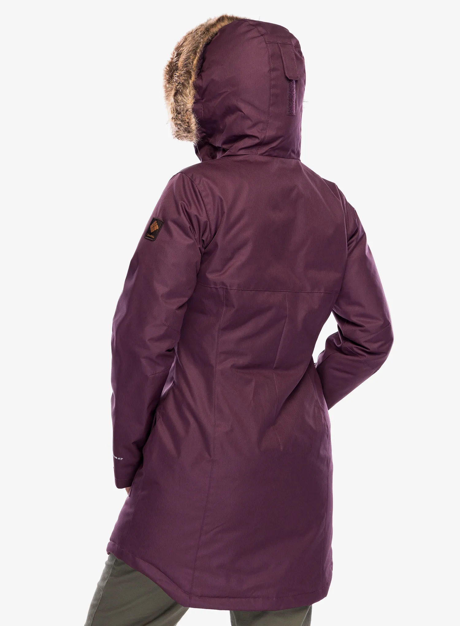 Ženski plašč Columbia Suttle Mountain Long Insulated Jacket - moonvista
