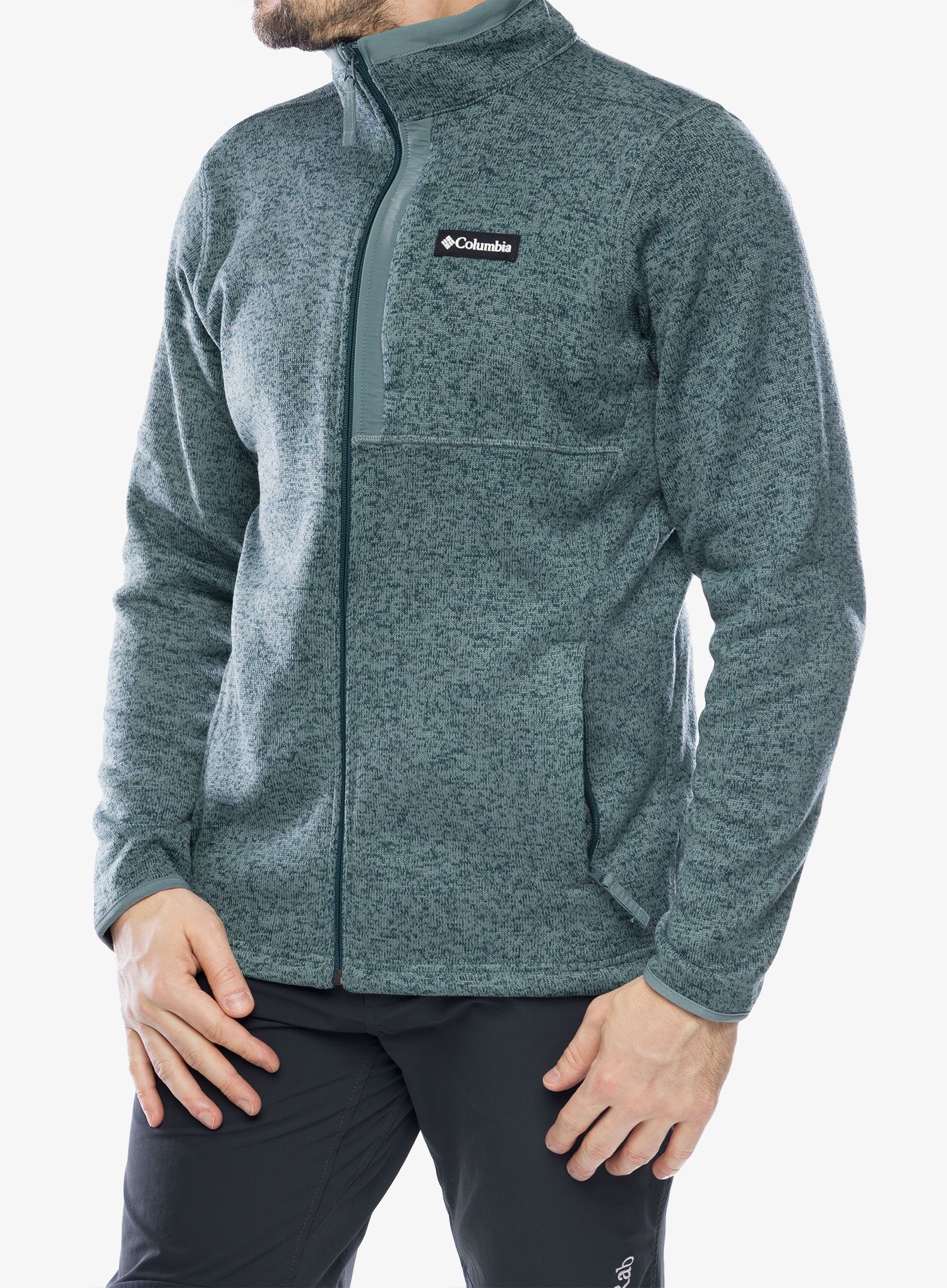 Jopica na zadrgo Columbia Sweater Weather Full Zip - night wave heater/metal