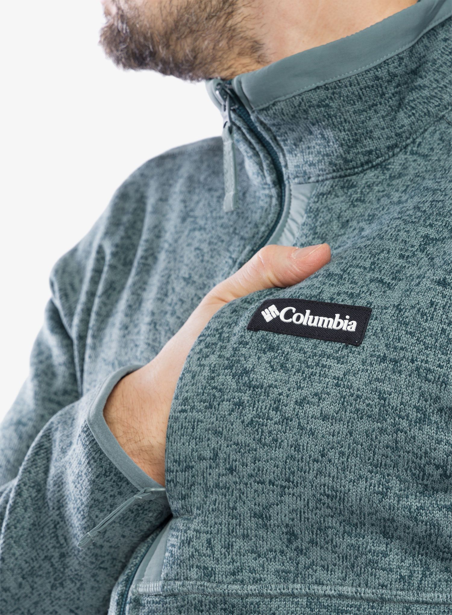 Jopica na zadrgo Columbia Sweater Weather Full Zip - night wave heater/metal