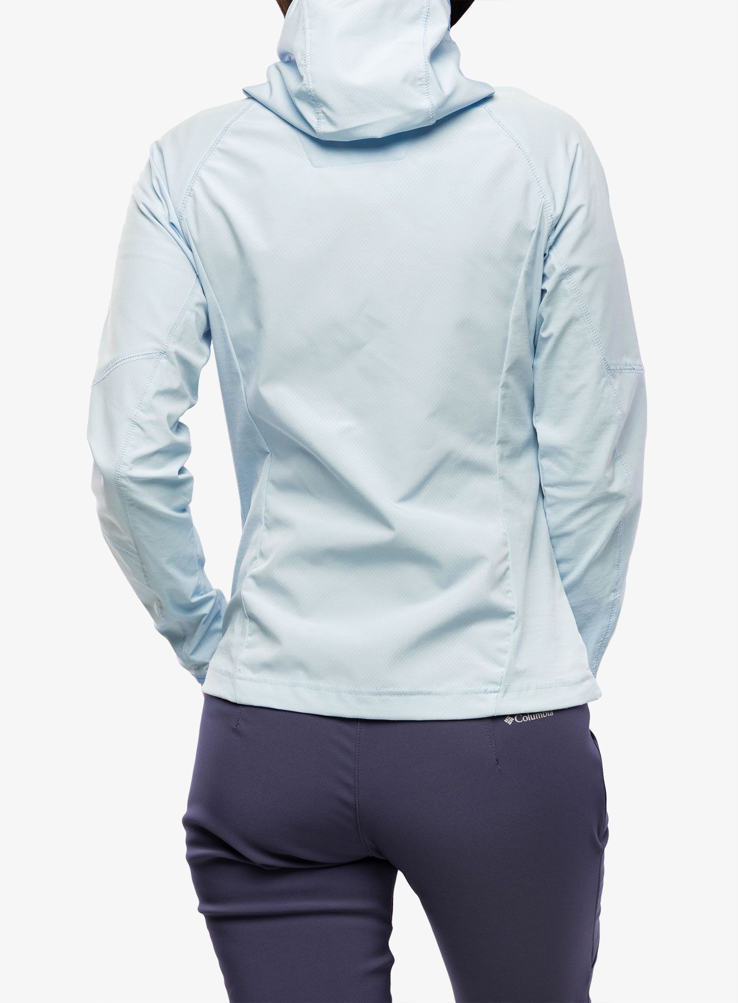 Ženska softshell jakna Columbia Sweet As II Hoodie - spring blue