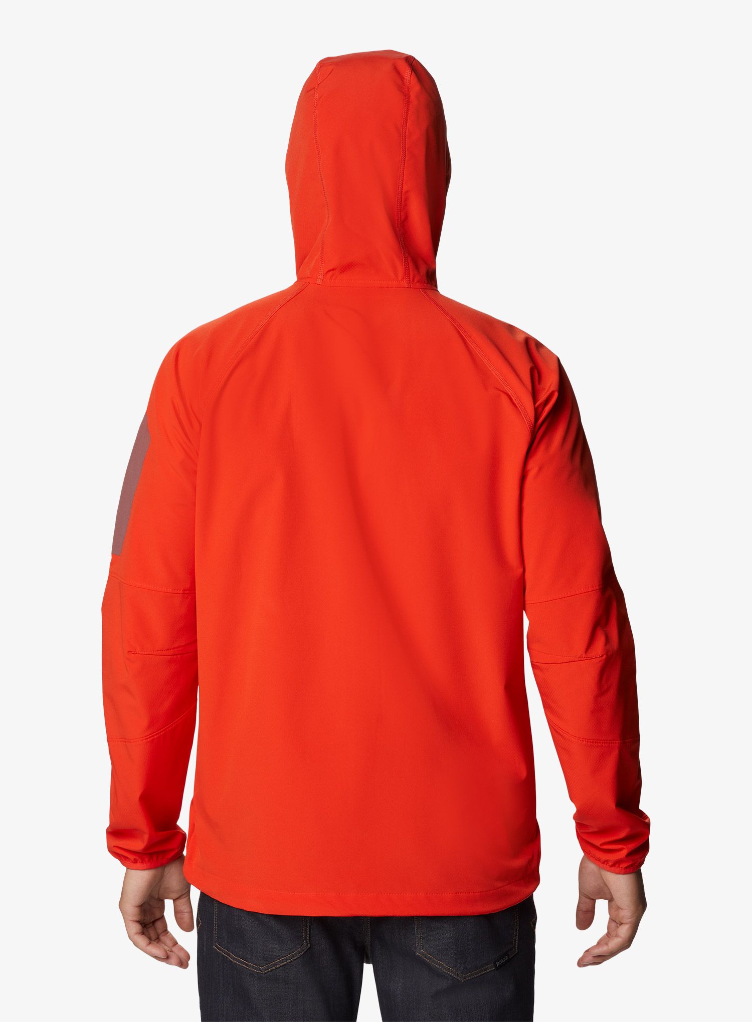 Softshell jakna Columbia Tall Heights Hooded - spicy