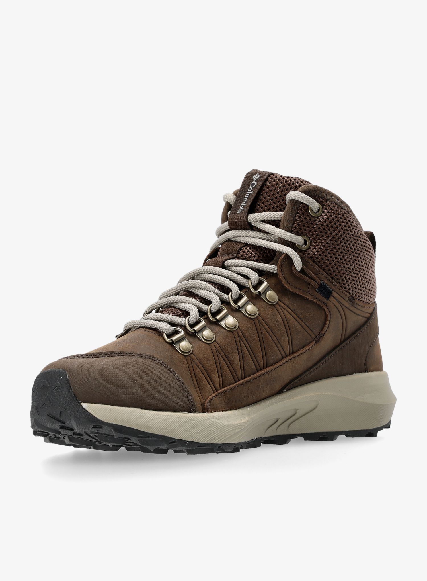 Ženski pohodniški čevlji Columbia Trailstorm Crest Mid WP - cordovan/kettle