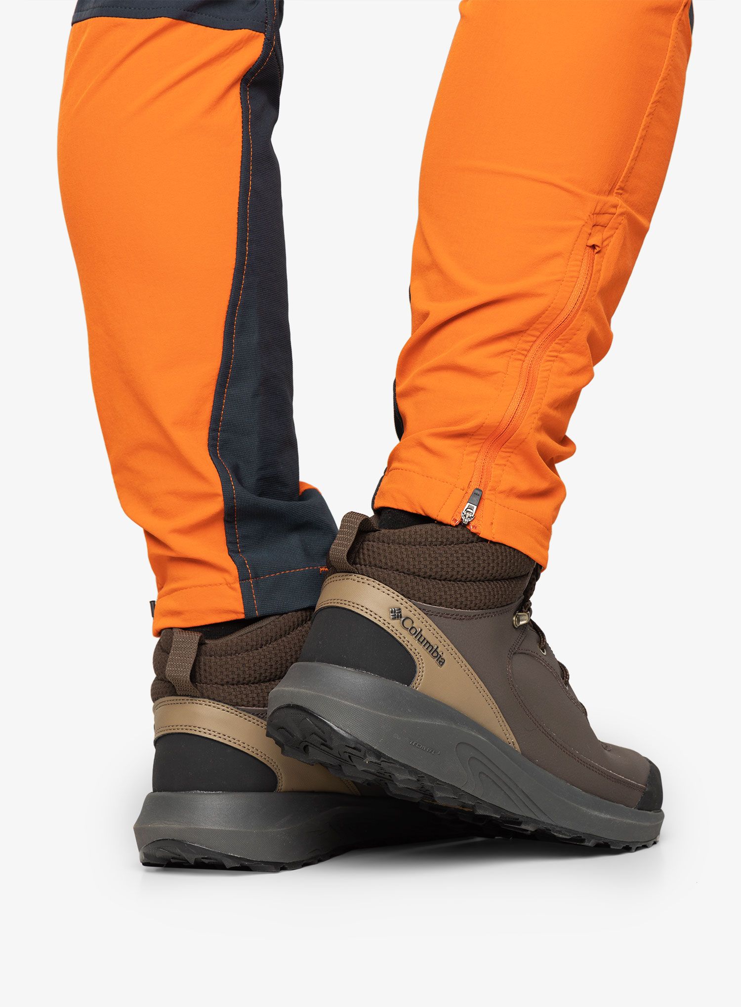 Pohodniški čevlji Columbia Trailstorm Peak Mid - cordovan/black