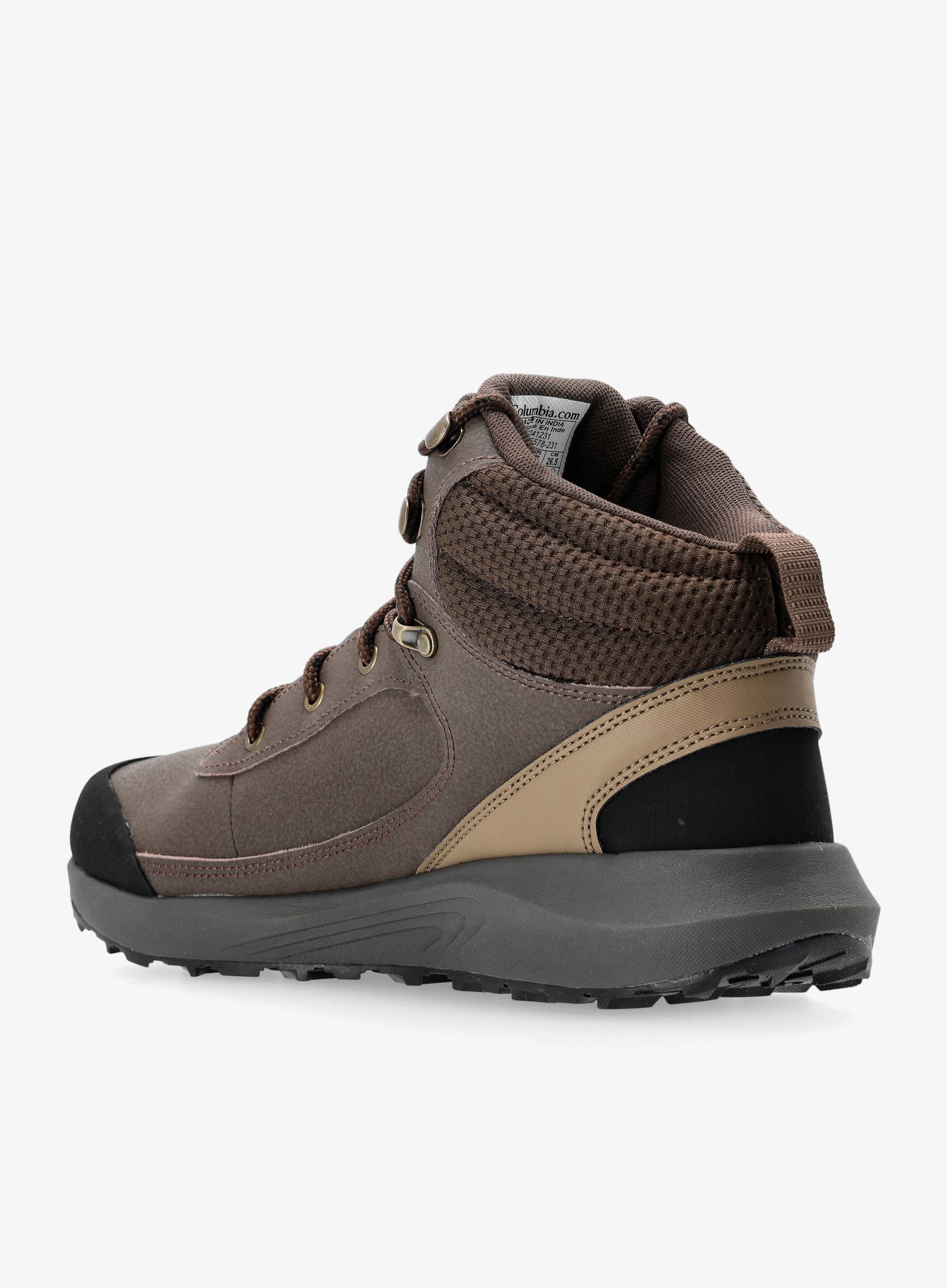 Pohodniški čevlji Columbia Trailstorm Peak Mid - cordovan/black